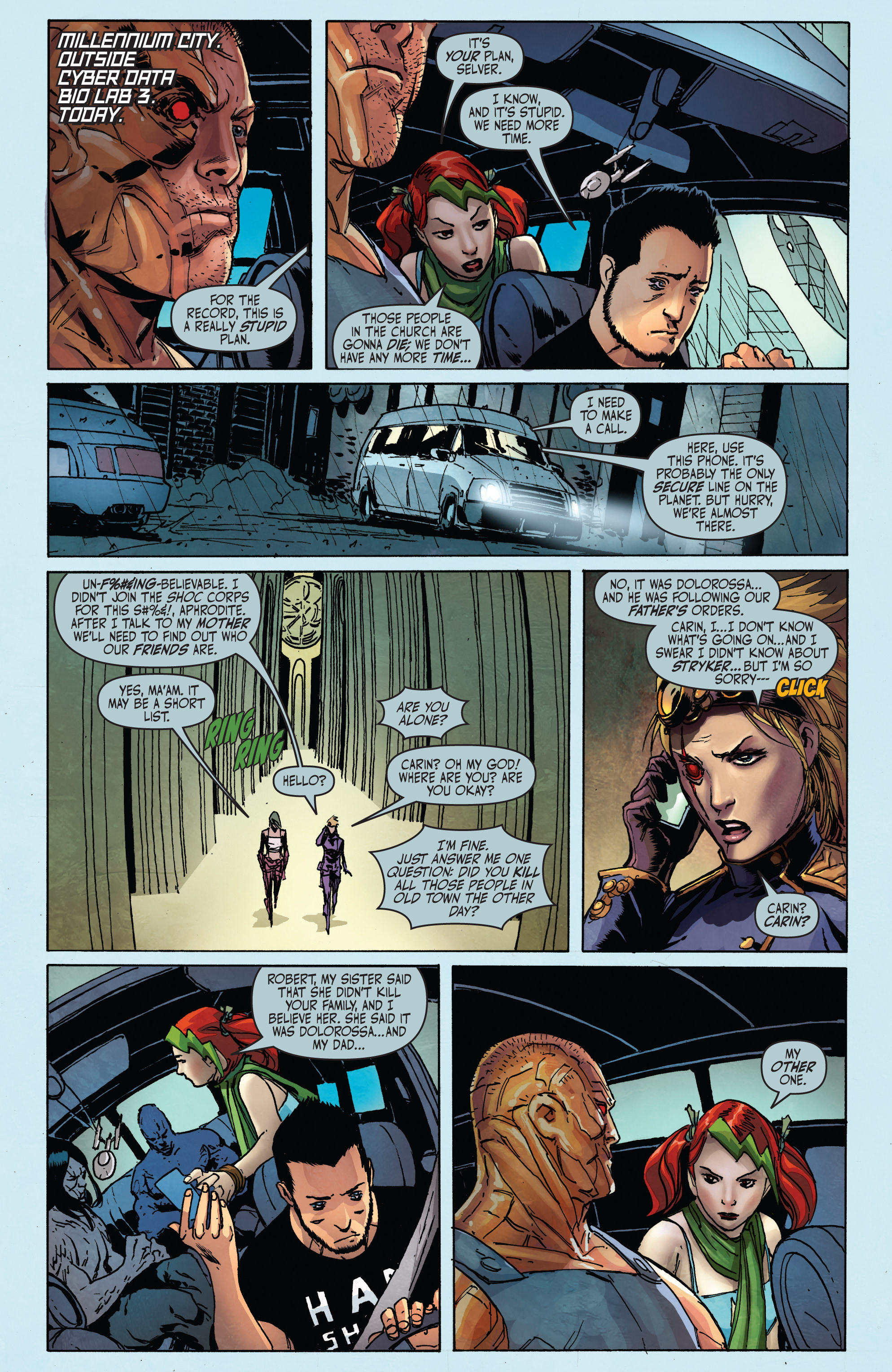 Read online Cyberforce (2012) comic -  Issue #5 - 10