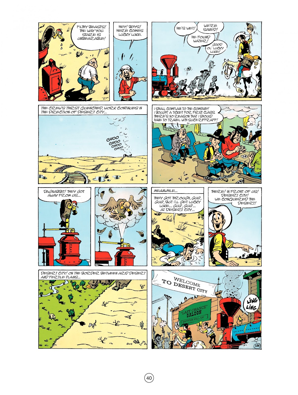 A Lucky Luke Adventure issue 32 - Page 40