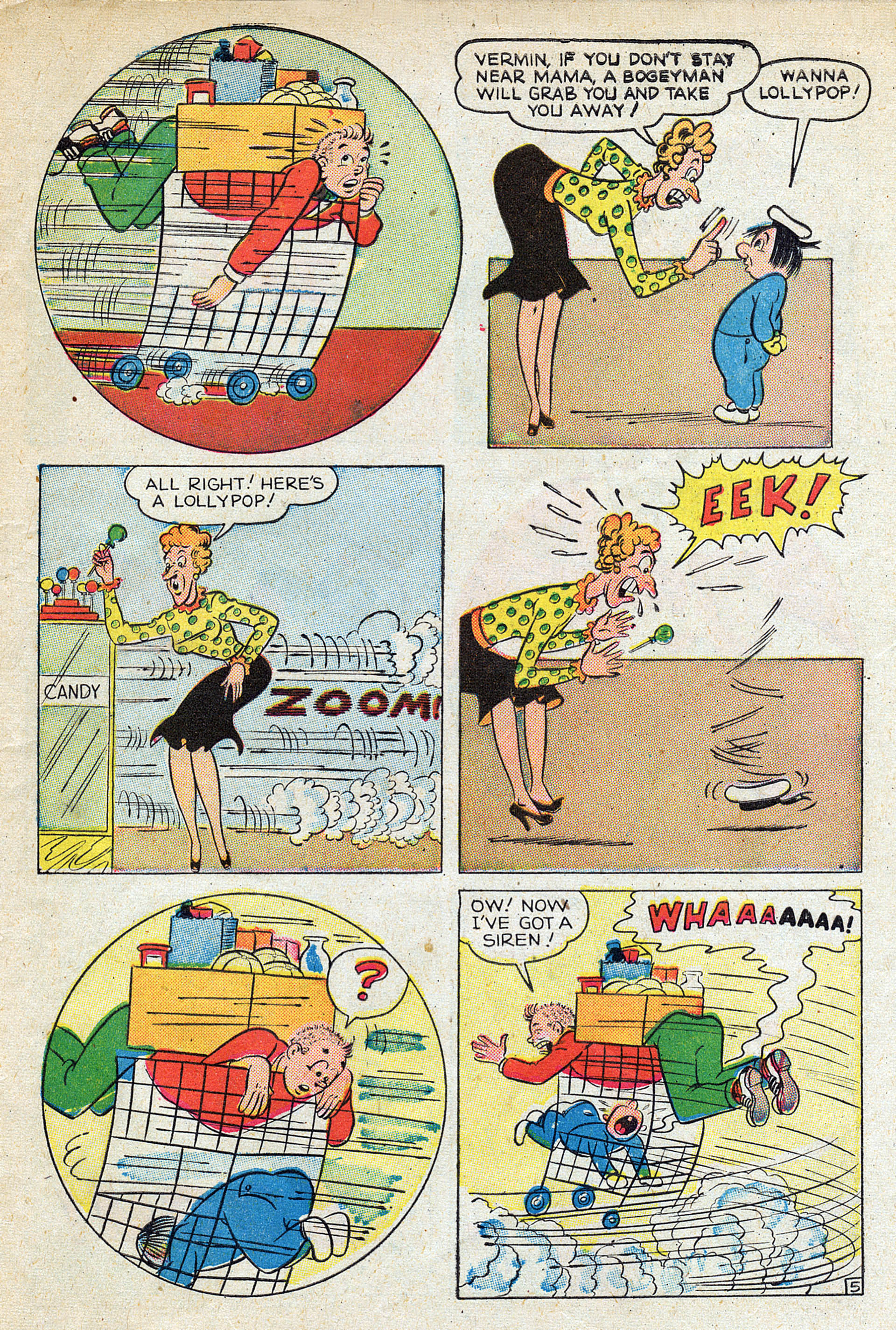 Read online Georgie And Judy Comics comic -  Issue #22 - 7