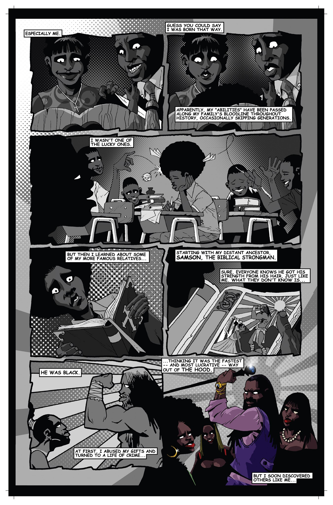 Read online Return of the Super Pimps comic -  Issue #4 - 8