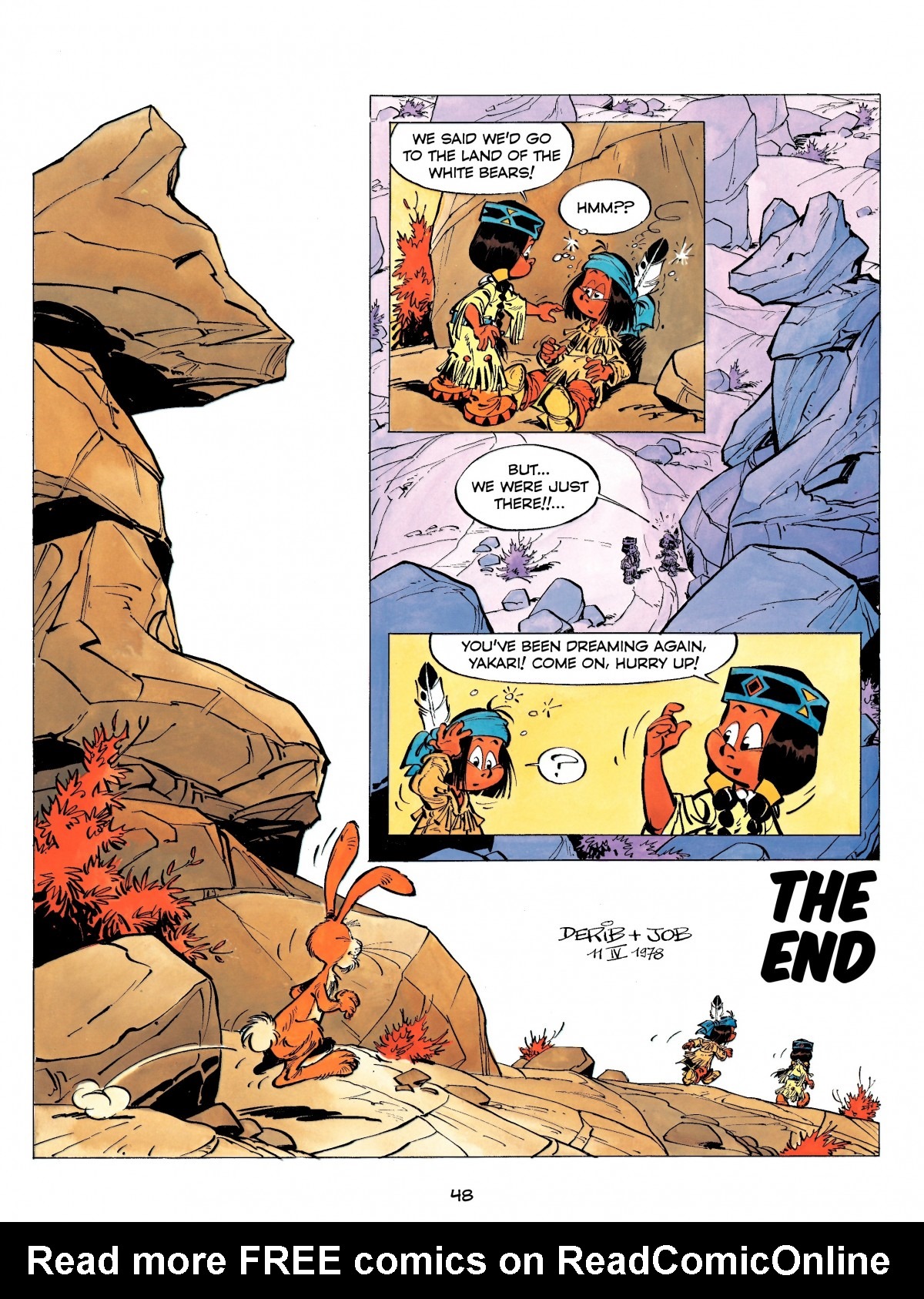 Read online Yakari comic -  Issue #11 - 48