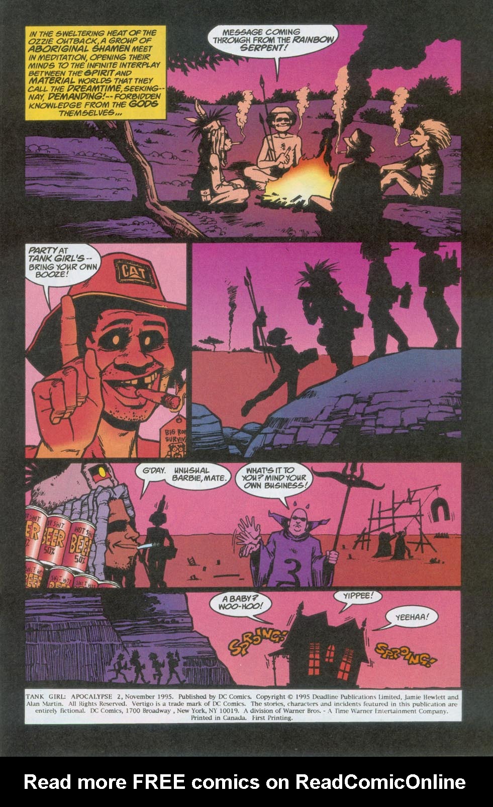 Read online Tank Girl: Apocalypse comic -  Issue #2 - 2