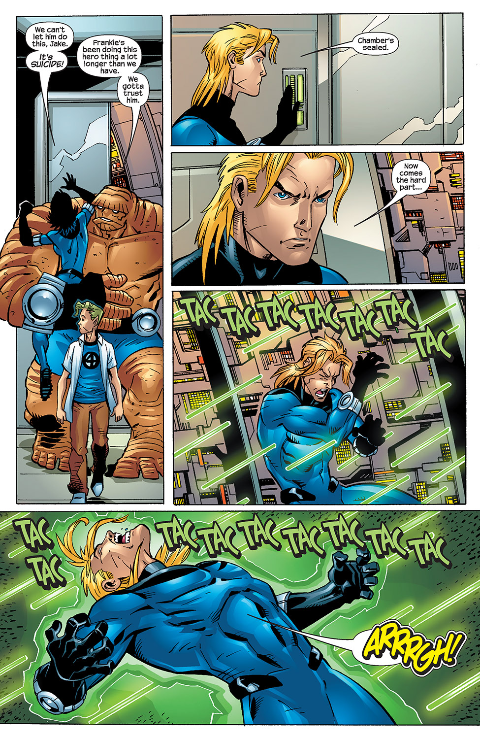 Read online Fantastic Five (2007) comic -  Issue #4 - 13