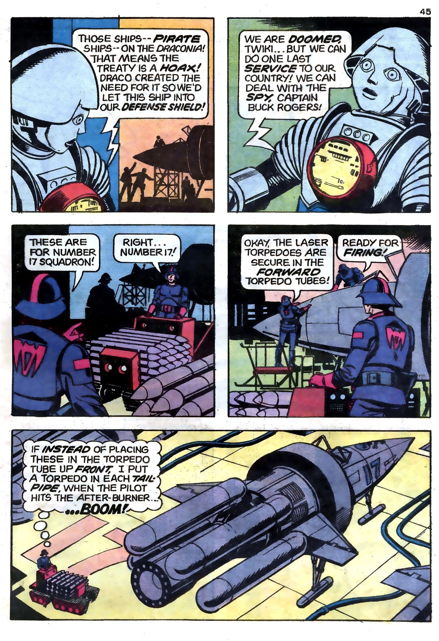 Read online Buck Rogers (1979) comic -  Issue # Full - 45