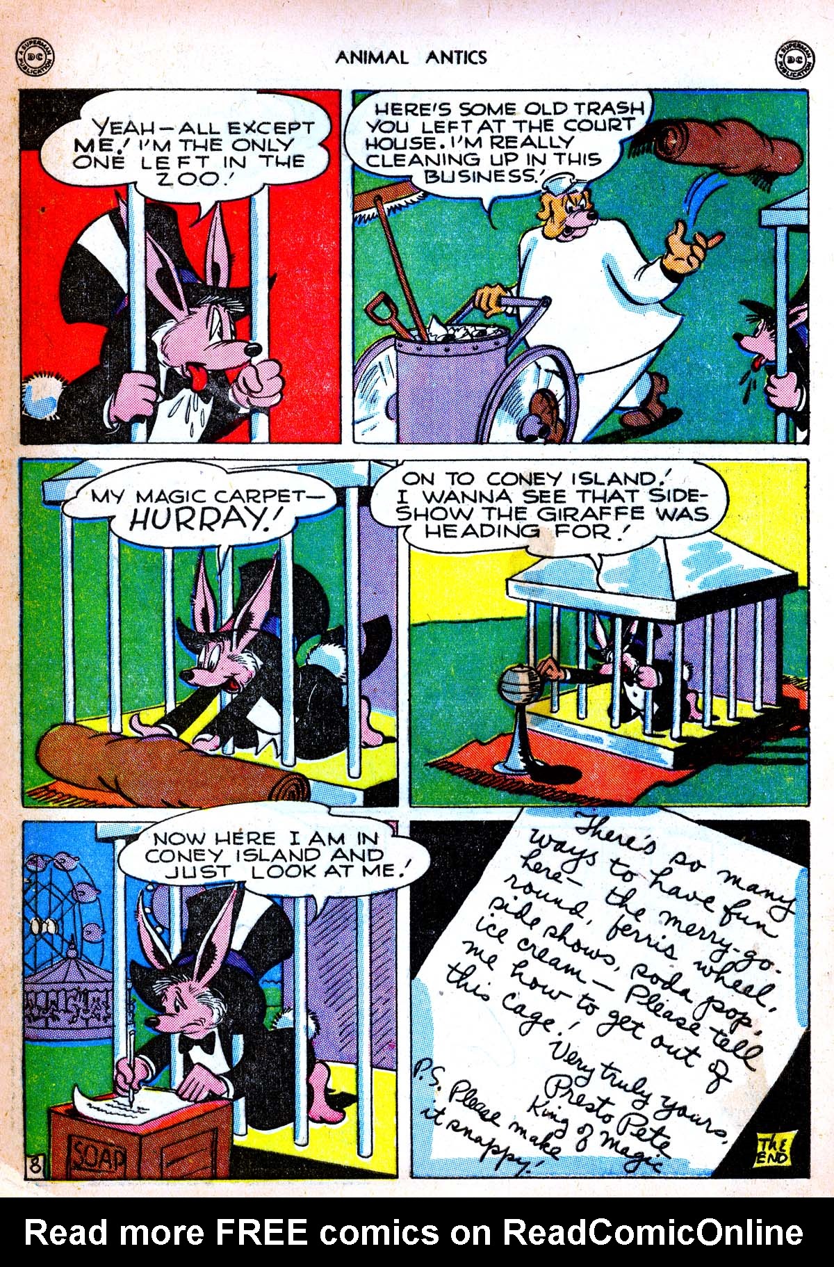 Read online Animal Antics comic -  Issue #6 - 10