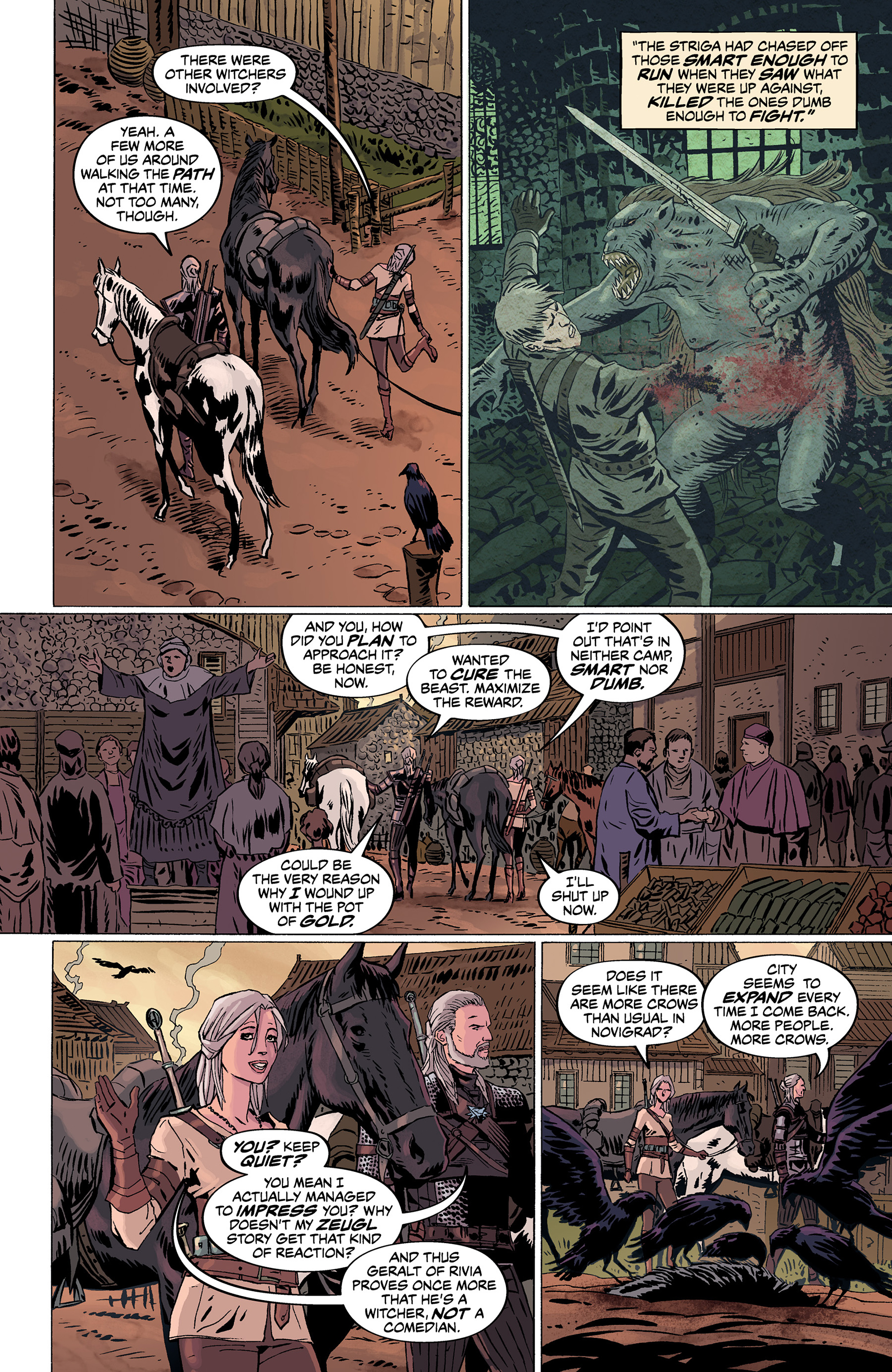 Read online The Witcher: Curse of Crows comic -  Issue #2 - 7