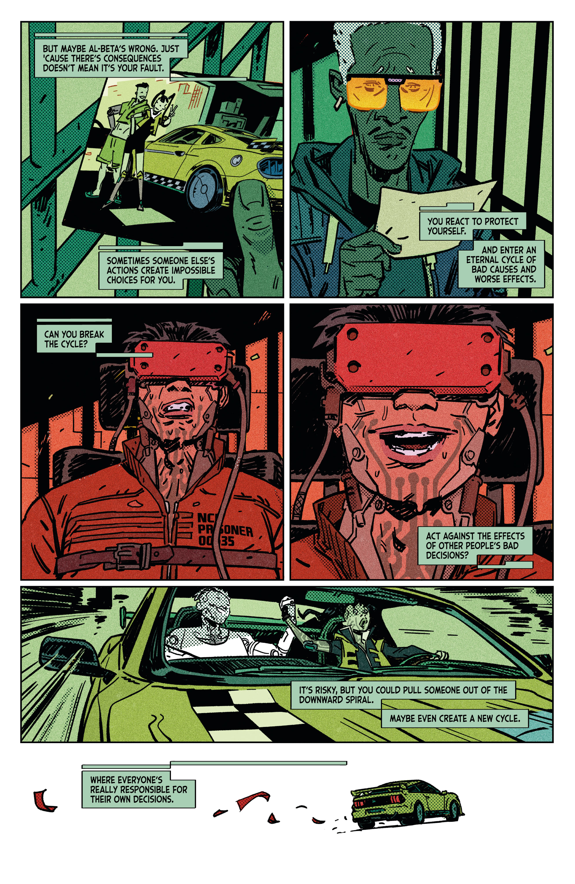 Read online Cyberpunk 2077: Blackout comic -  Issue #2 - 5