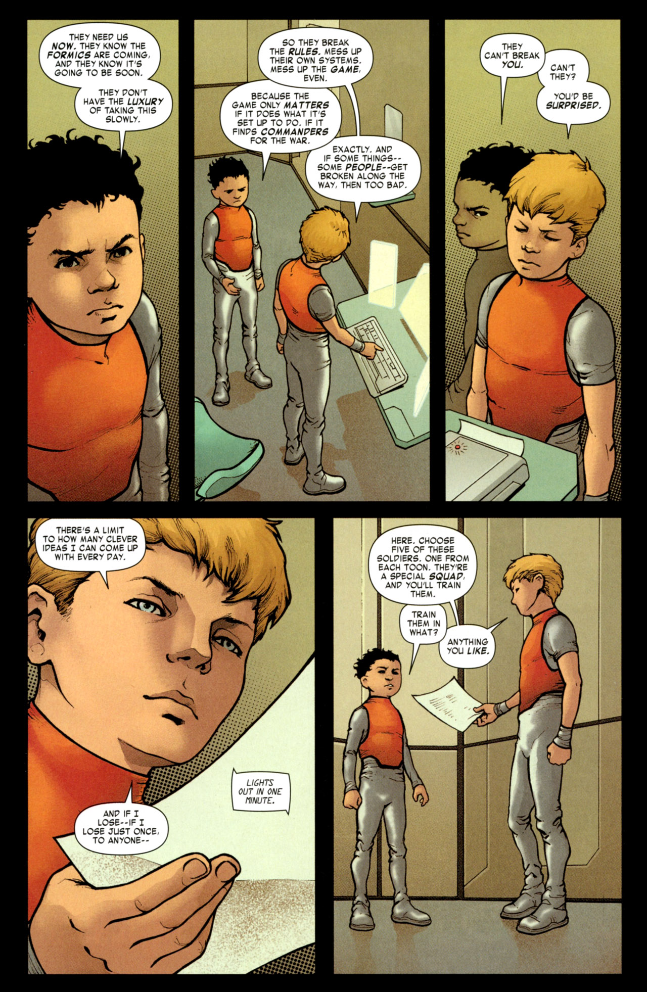 Read online Ender's Shadow: Command School comic -  Issue #2 - 7