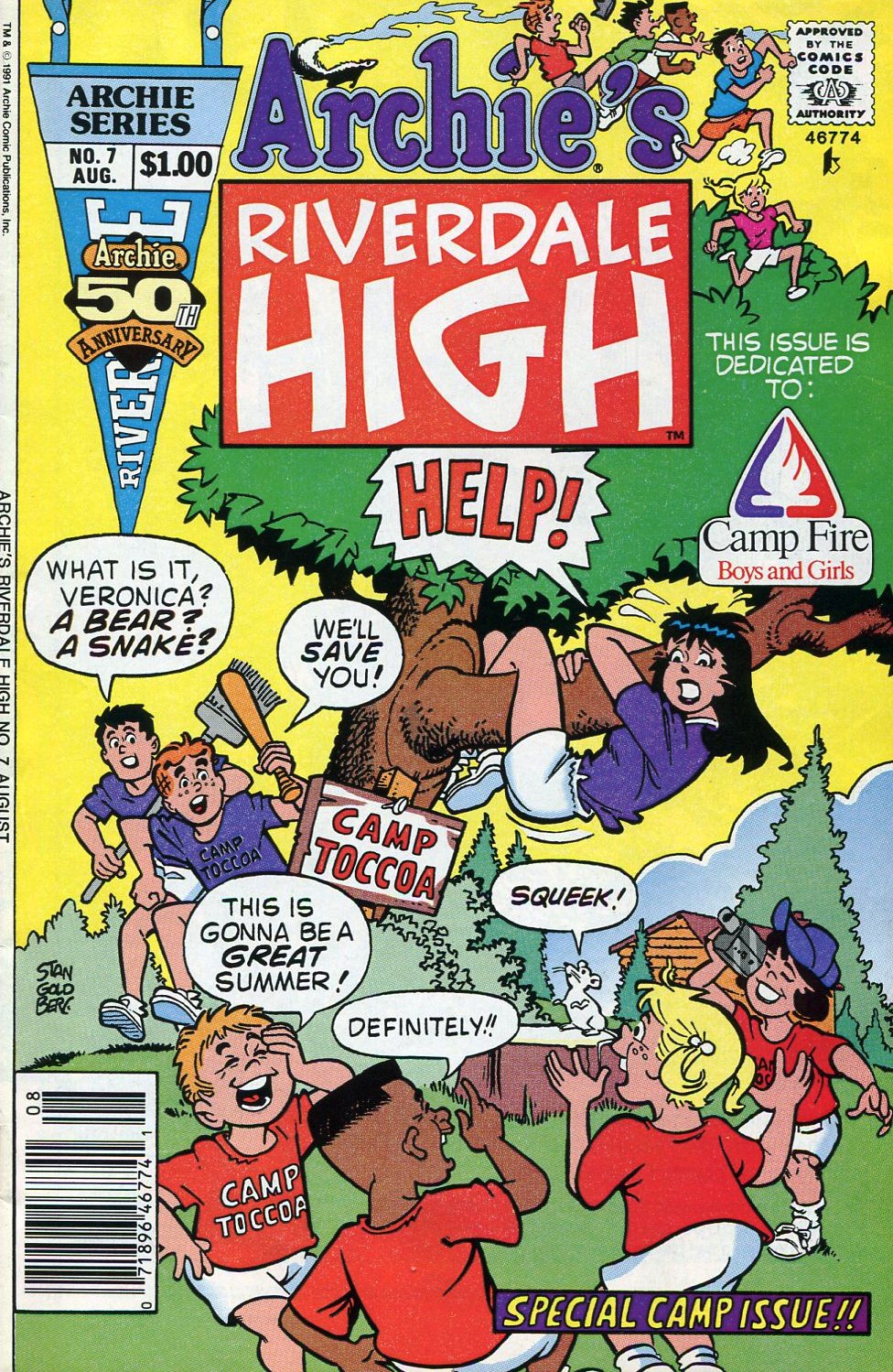 Read online Archie's Riverdale High comic -  Issue #7 - 1