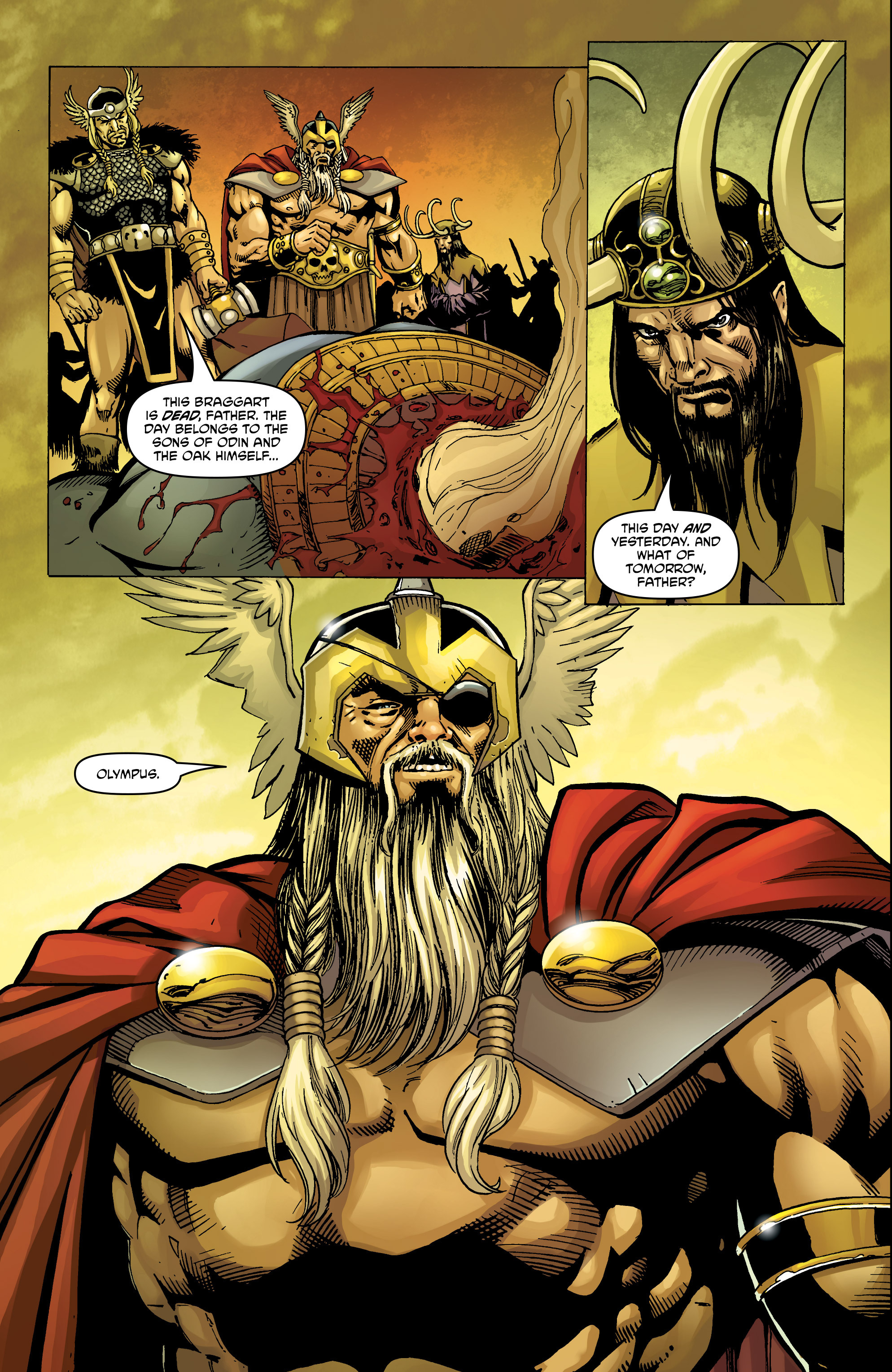 Read online God Is Dead comic -  Issue #4 - 23