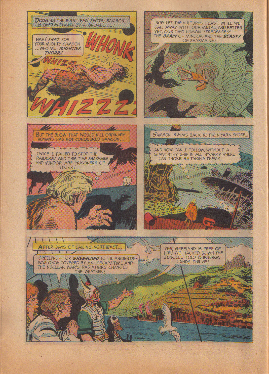 Read online Mighty Samson (1964) comic -  Issue #4 - 10