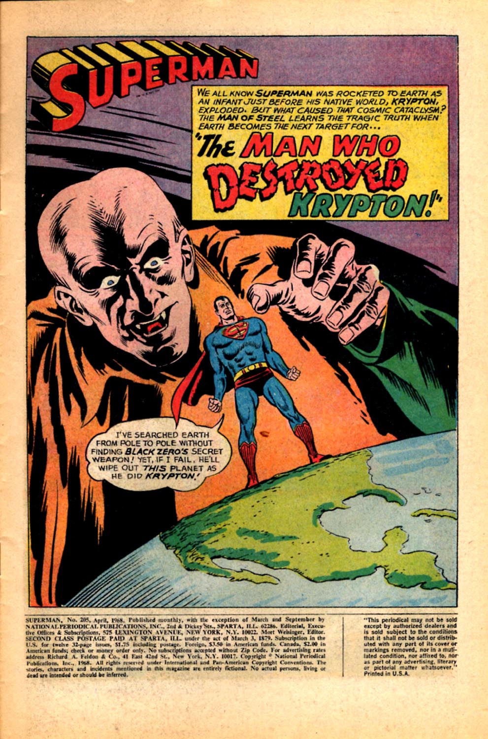 Read online Superman (1939) comic -  Issue #205 - 2