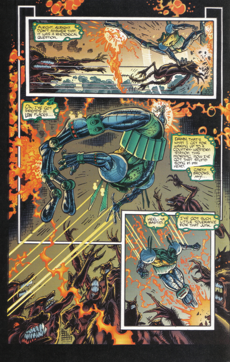 Read online Cyberfrog comic -  Issue #3 - 5