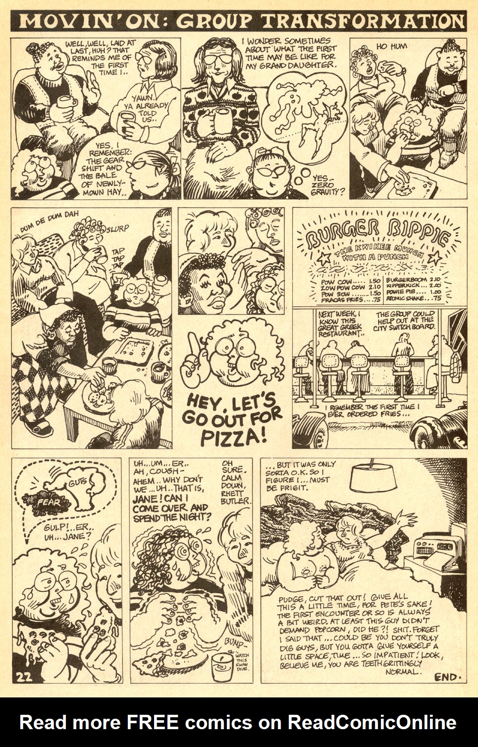 Read online The Further Fattening Adventures of Pudge, Girl Blimp comic -  Issue #3 - 24