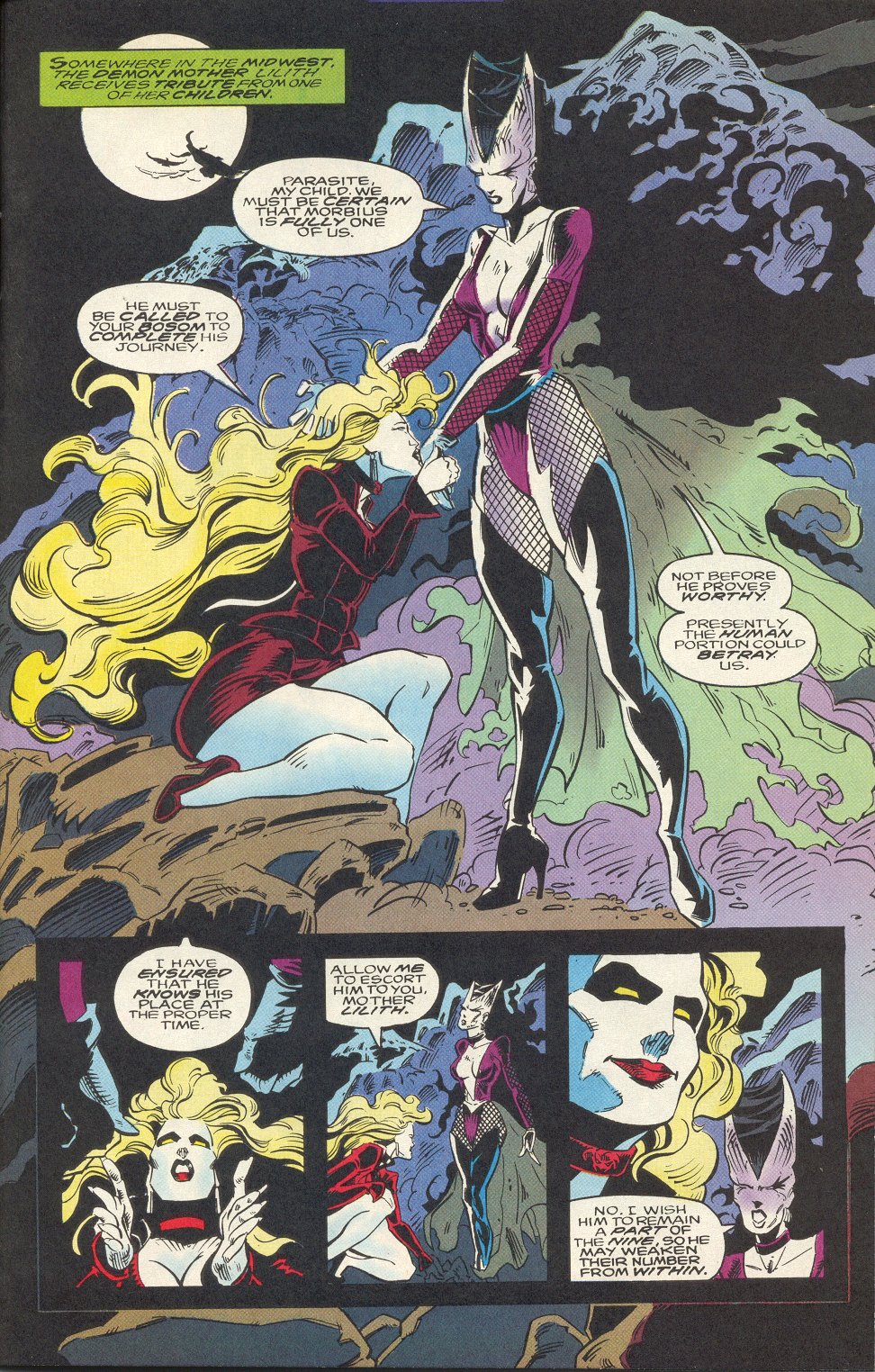 Read online Morbius: The Living Vampire (1992) comic -  Issue #15 - 9