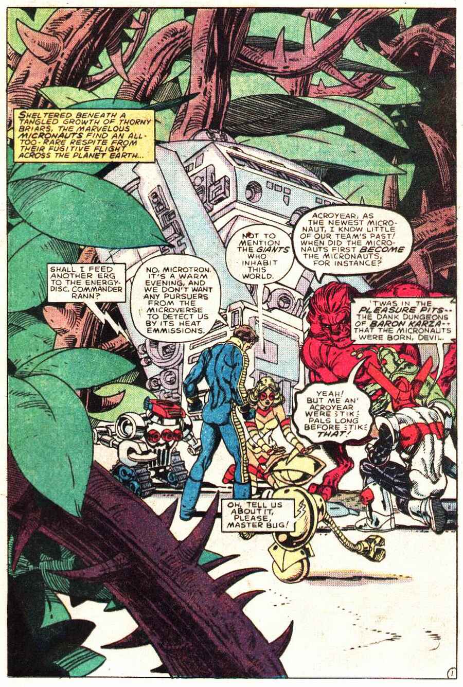 Read online Micronauts (1979) comic -  Issue #38 - 19