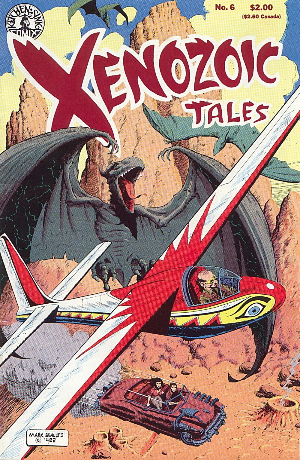 Read online Xenozoic Tales comic -  Issue #6 - 2