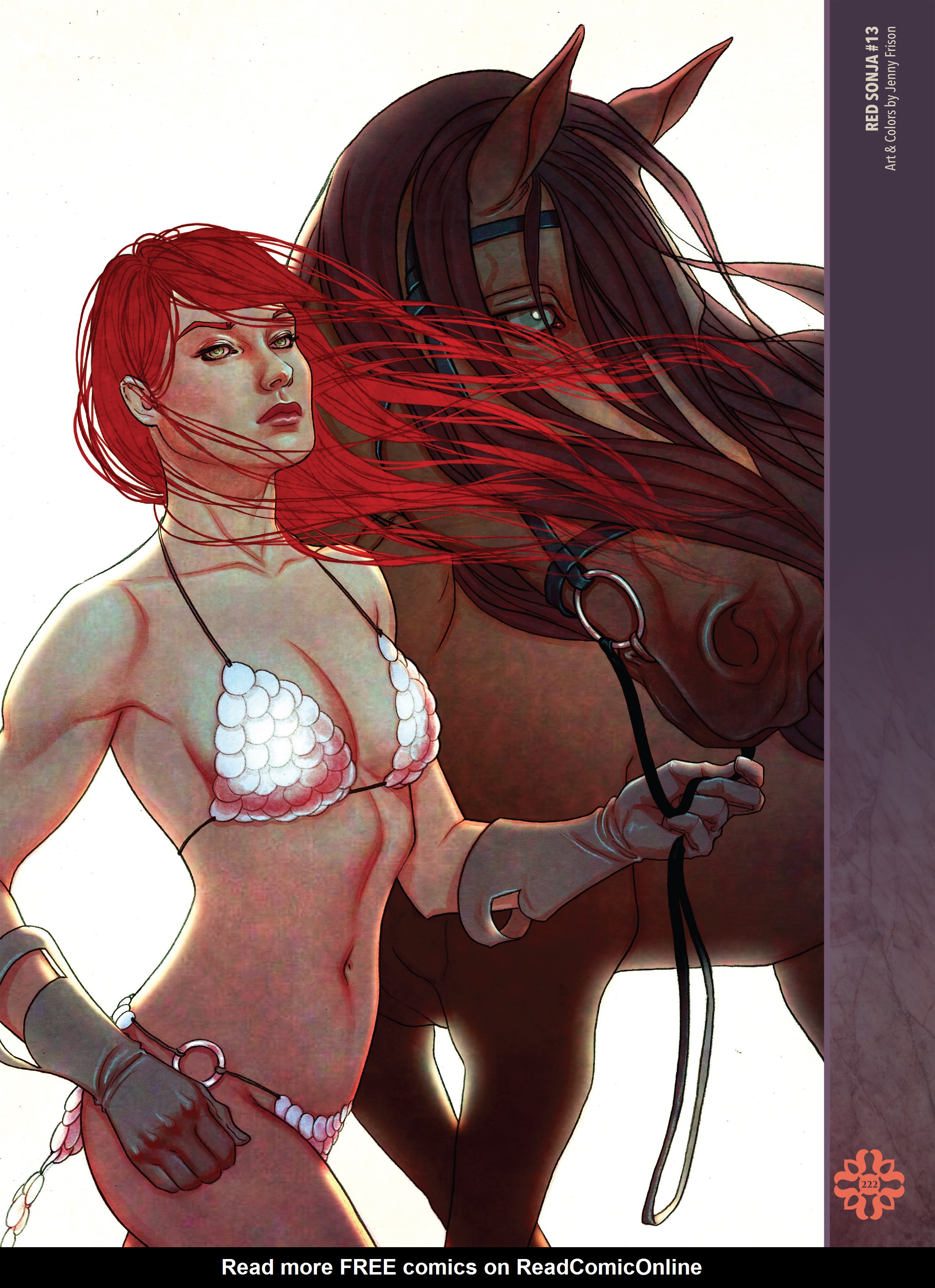 Read online The Art of Red Sonja comic -  Issue # TPB 2 (Part 3) - 23