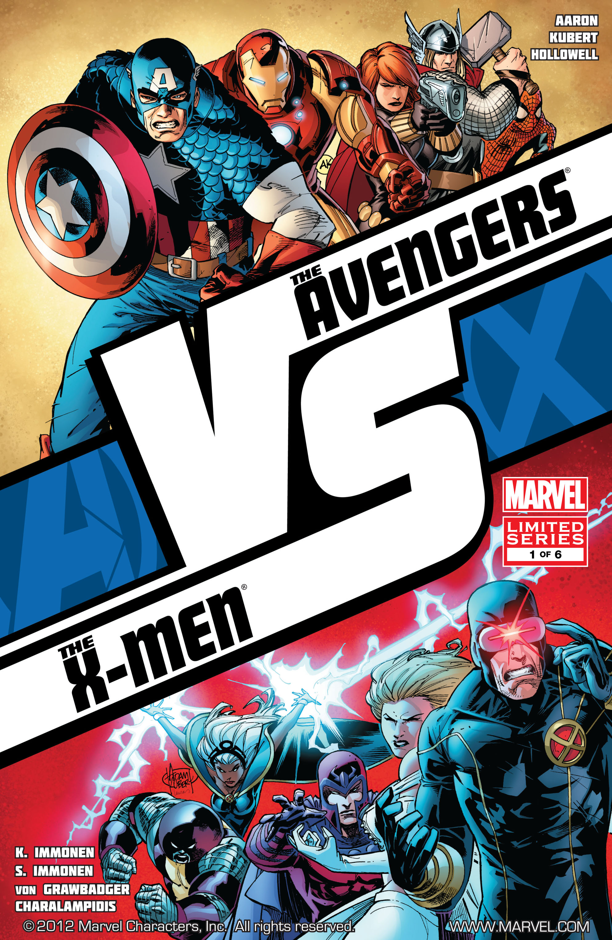 Read online AVX: VS comic -  Issue #1 - 1