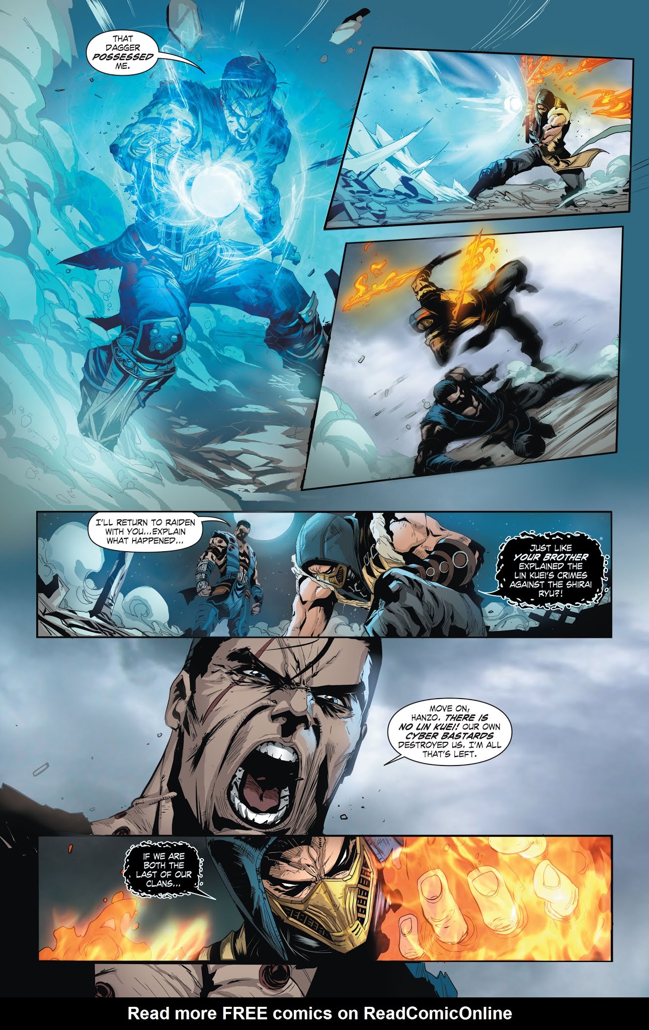 Read online Mortal Kombat X [I] comic -  Issue # _TPB 2 - 31