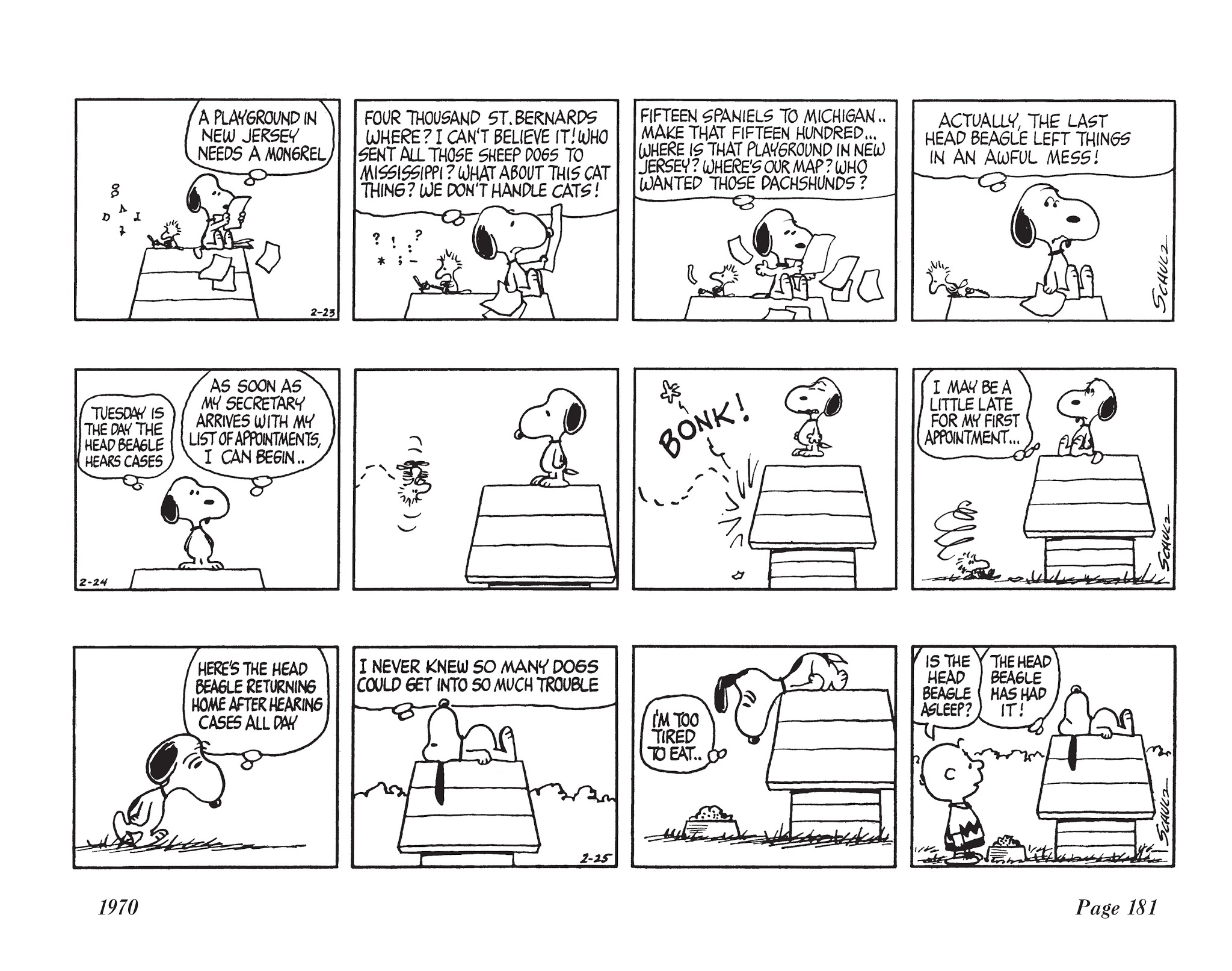 Read online The Complete Peanuts comic -  Issue # TPB 10 - 194