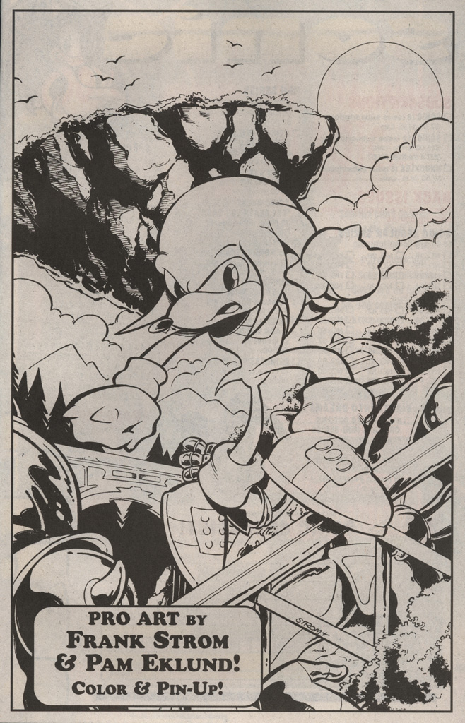 Read online Knuckles the Echidna comic -  Issue #31 - 33