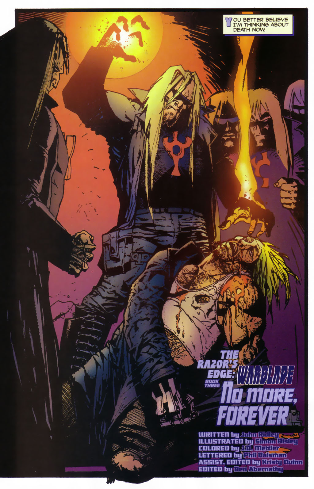 Read online The Razor's Edge comic -  Issue #3 - 3