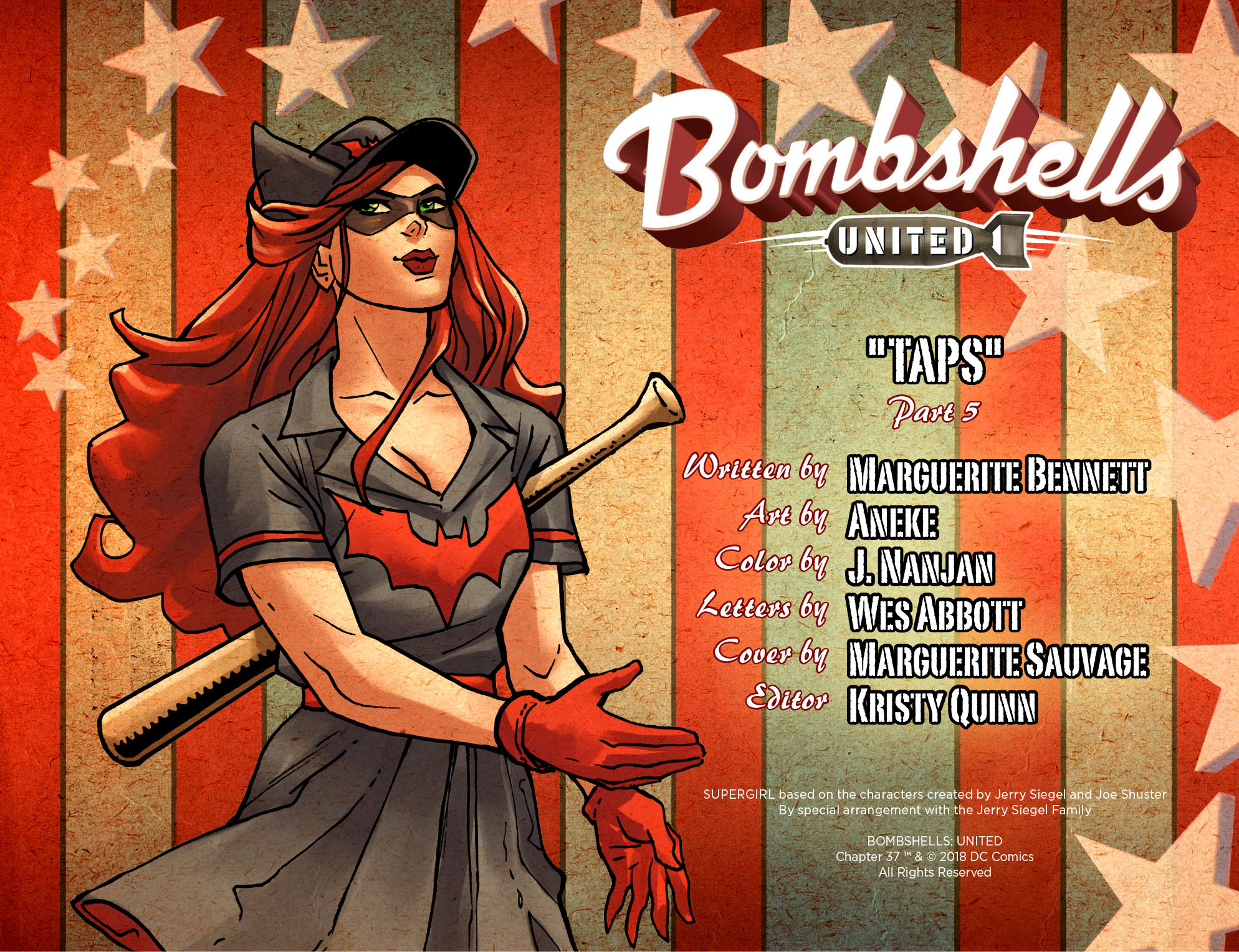 Read online Bombshells: United comic -  Issue #37 - 2