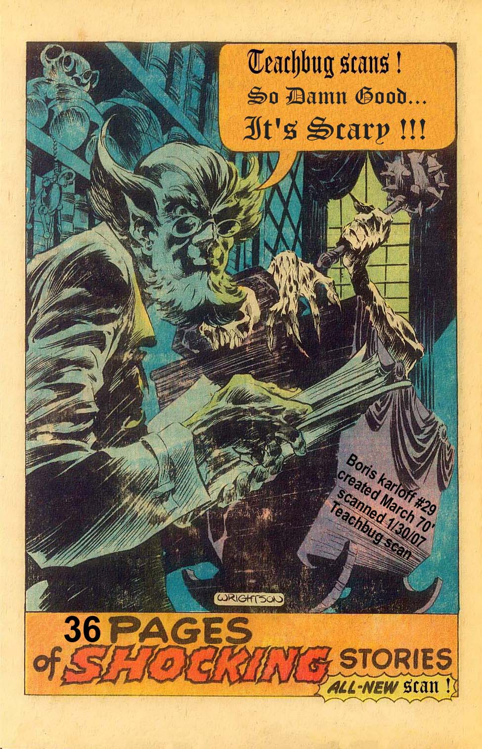 Read online Boris Karloff Tales of Mystery comic -  Issue #29 - 37