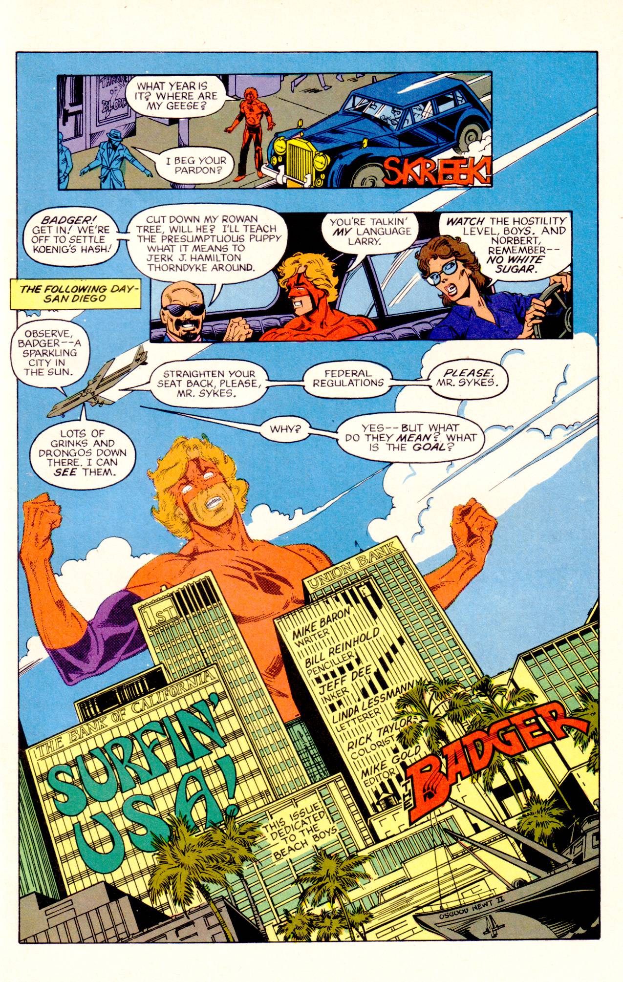 Read online The Badger comic -  Issue #6 - 5