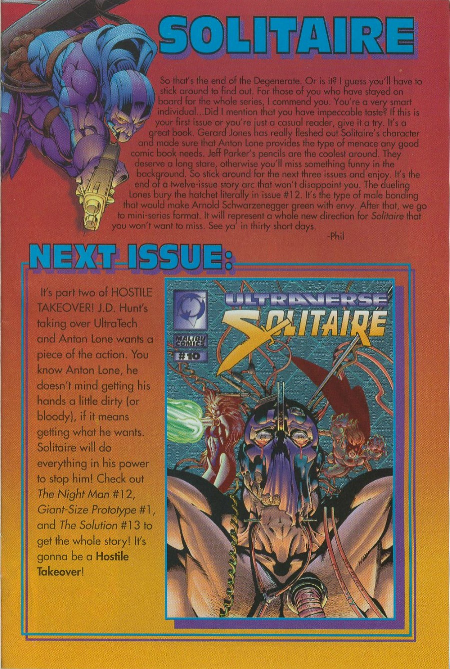 Read online Solitaire comic -  Issue #9 - 28