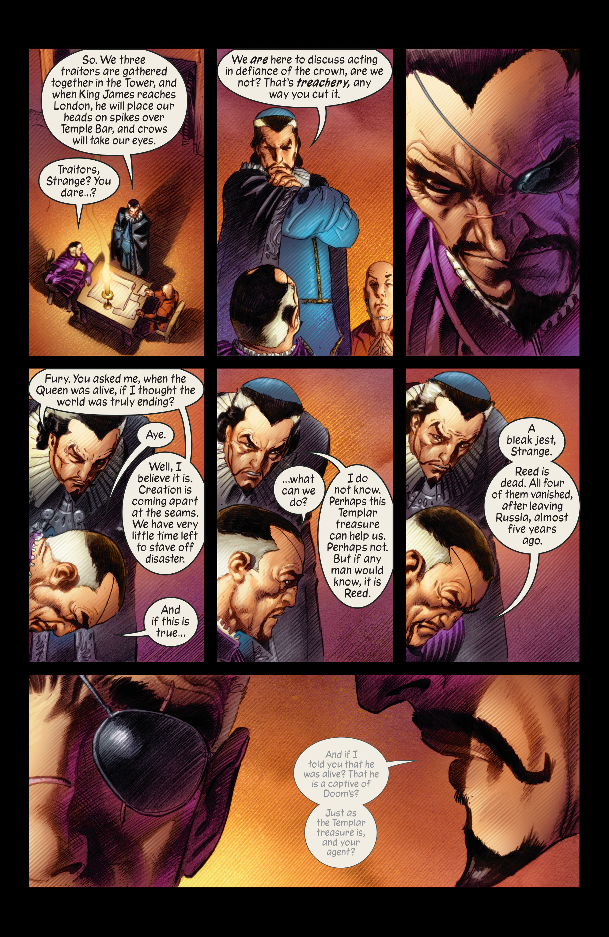 Read online Marvel 1602 comic -  Issue #5 - 19