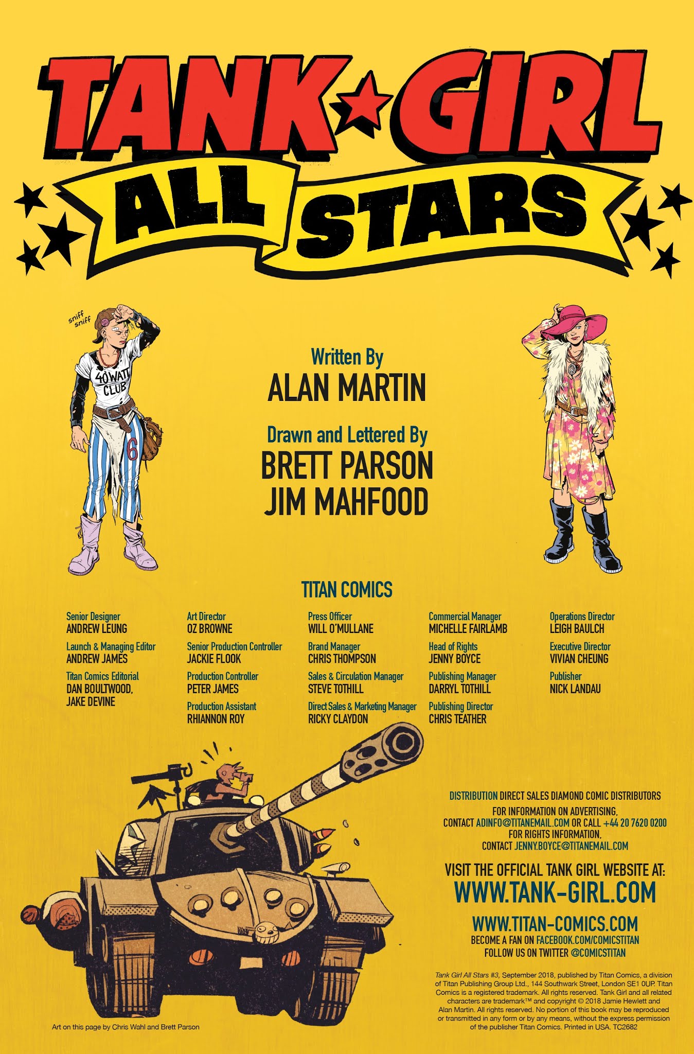 Read online Tank Girl: All Stars comic -  Issue #3 - 4