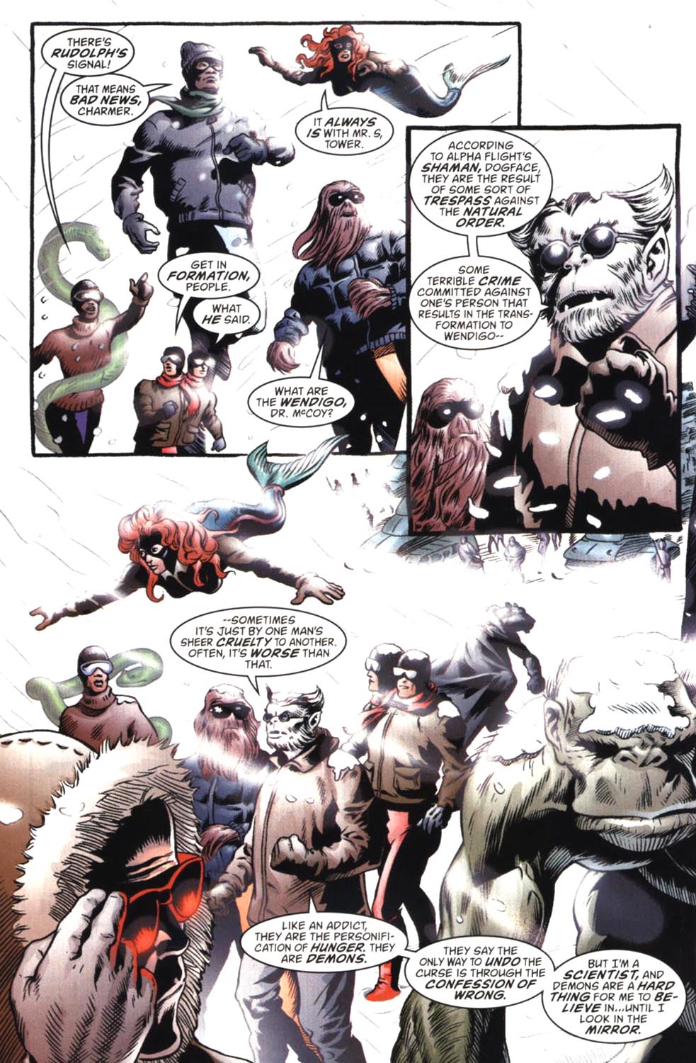 Read online Universe X Special comic -  Issue # Issue Beasts - 4
