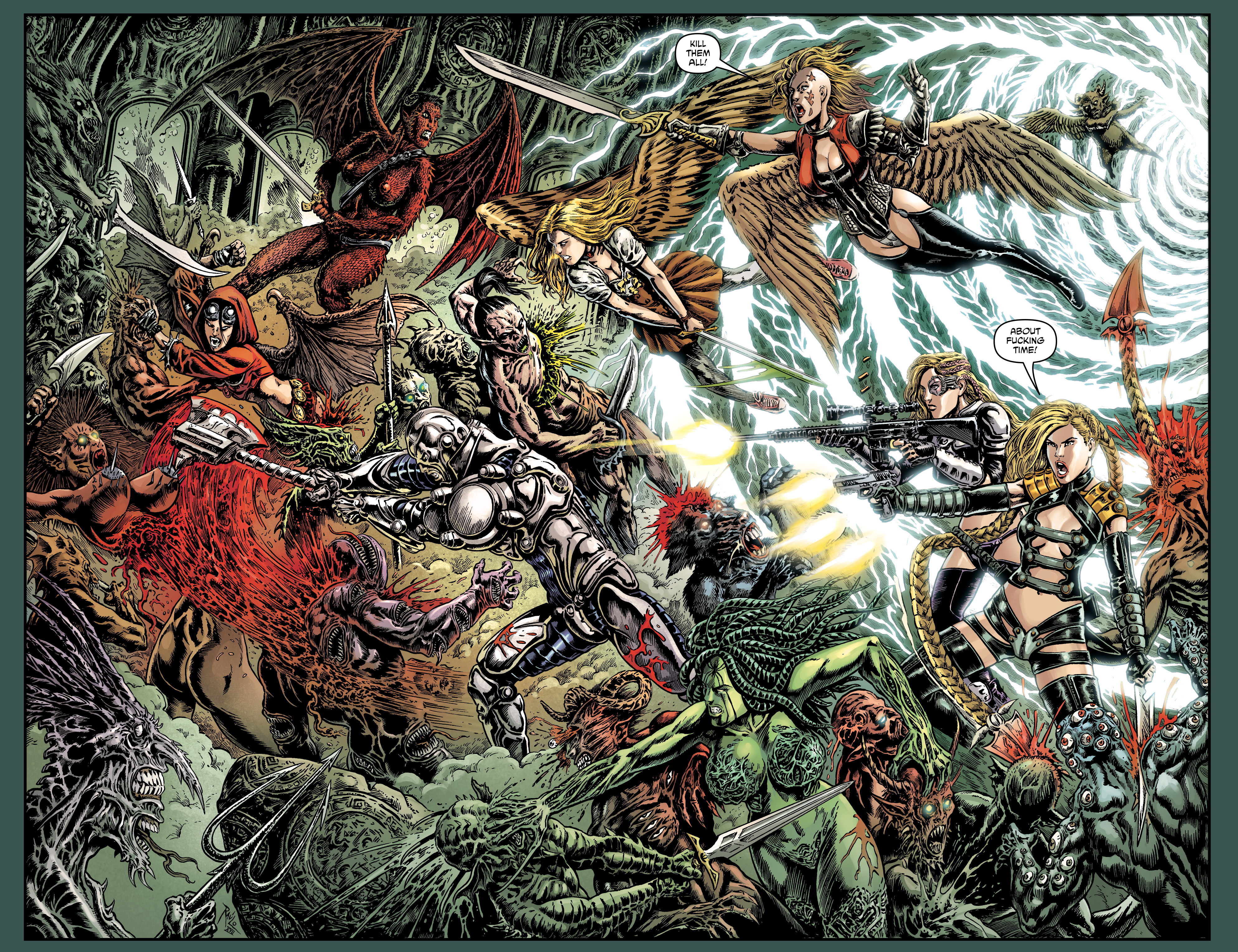 Read online UnHoly comic -  Issue #4 - 10