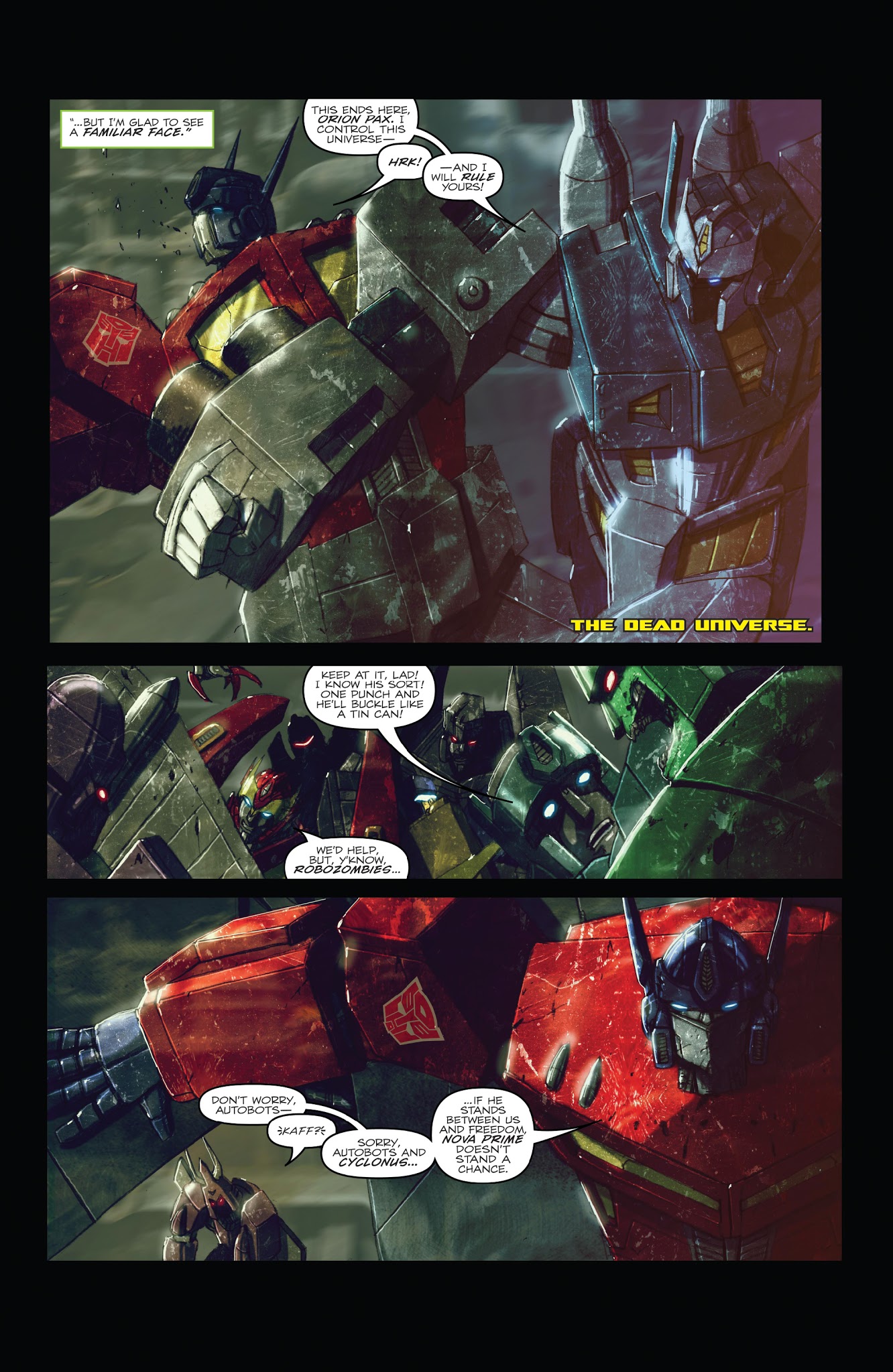 Read online The Transformers: Dark Cybertron comic -  Issue # TPB 2 - 59