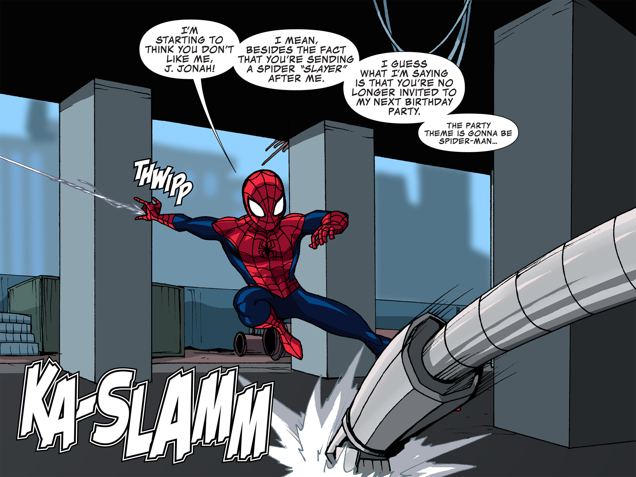 Read online Ultimate Spider-Man (Infinite Comics) (2015) comic -  Issue #4 - 15