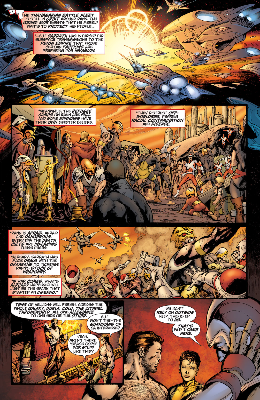 Read online Rann/Thanagar War comic -  Issue #1 - 11