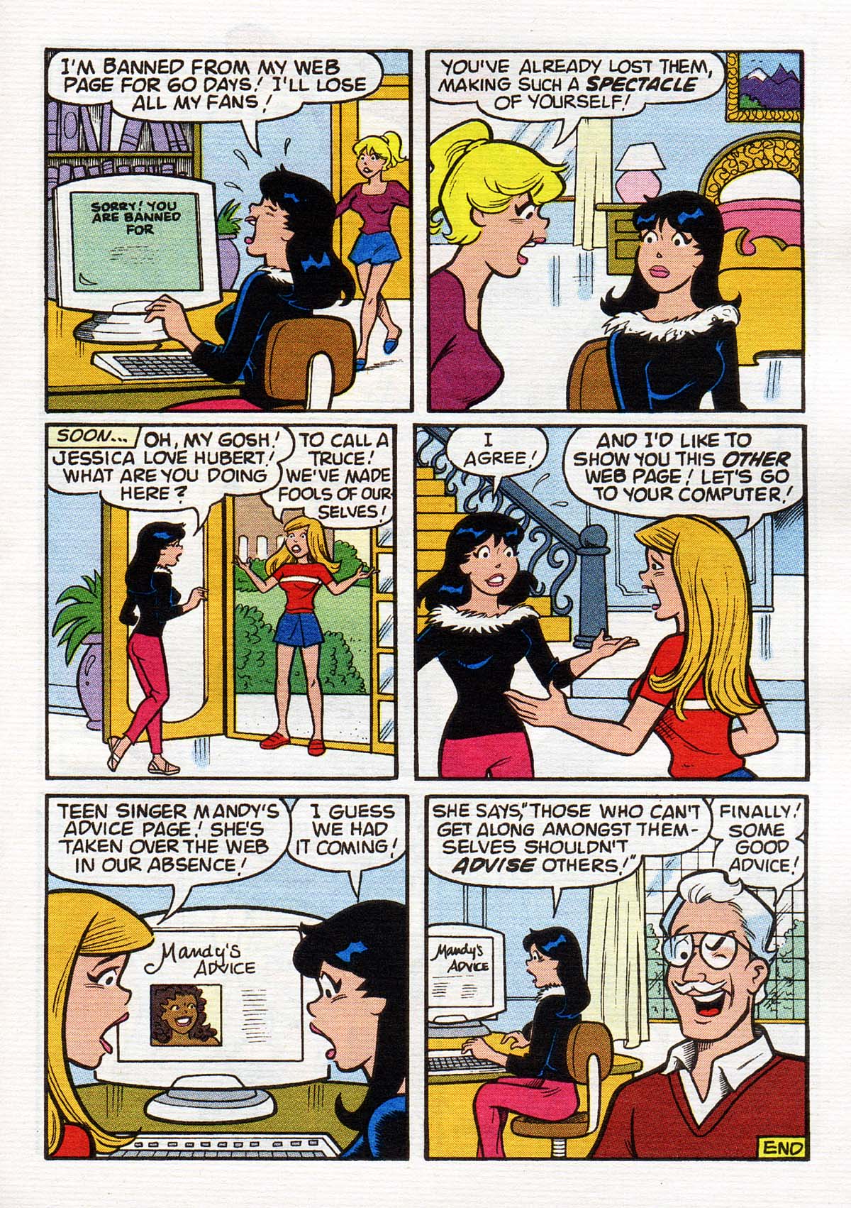 Read online Betty and Veronica Digest Magazine comic -  Issue #147 - 58