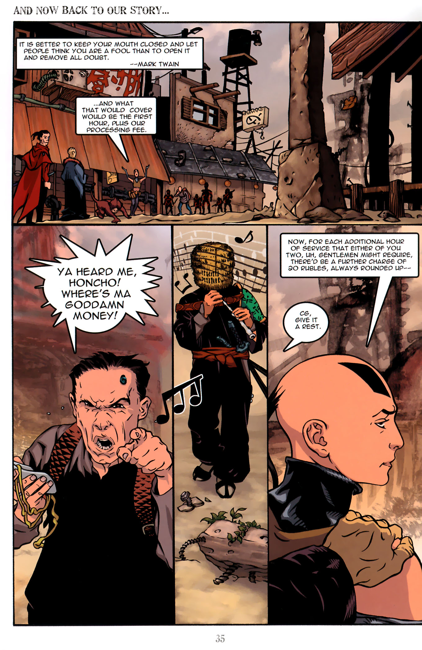 Read online Robotika: For A Few Rubles More comic -  Issue #1 & 2 - 35