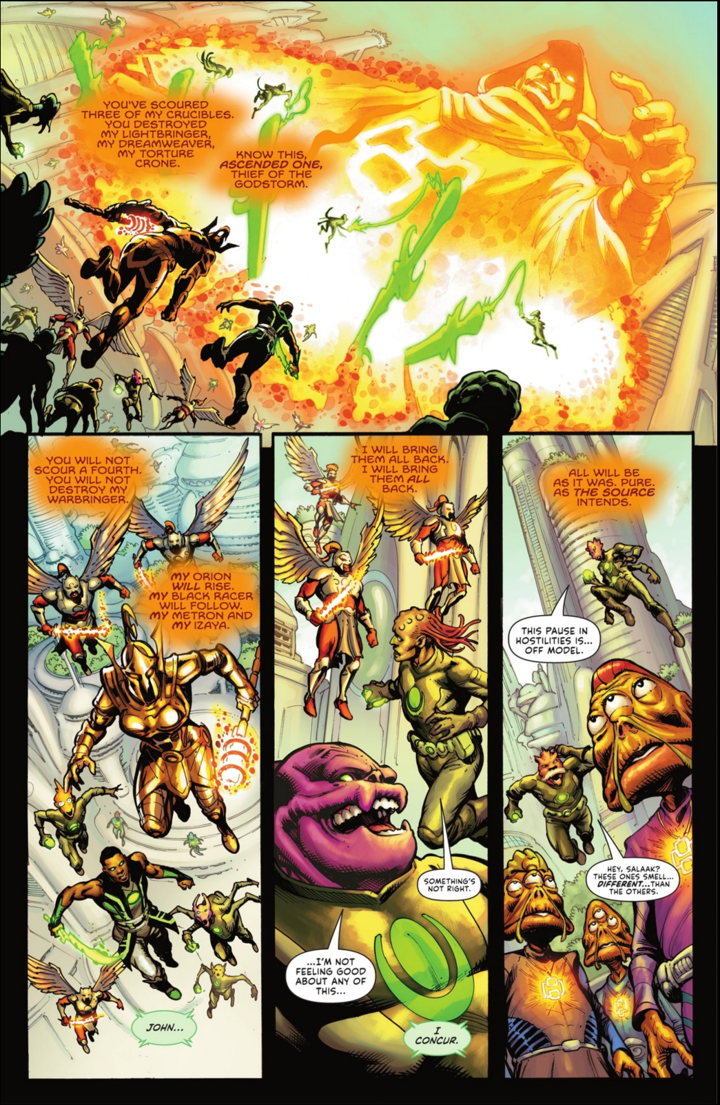 Read online John Stewart: The Emerald Knight comic -  Issue #1 - 9