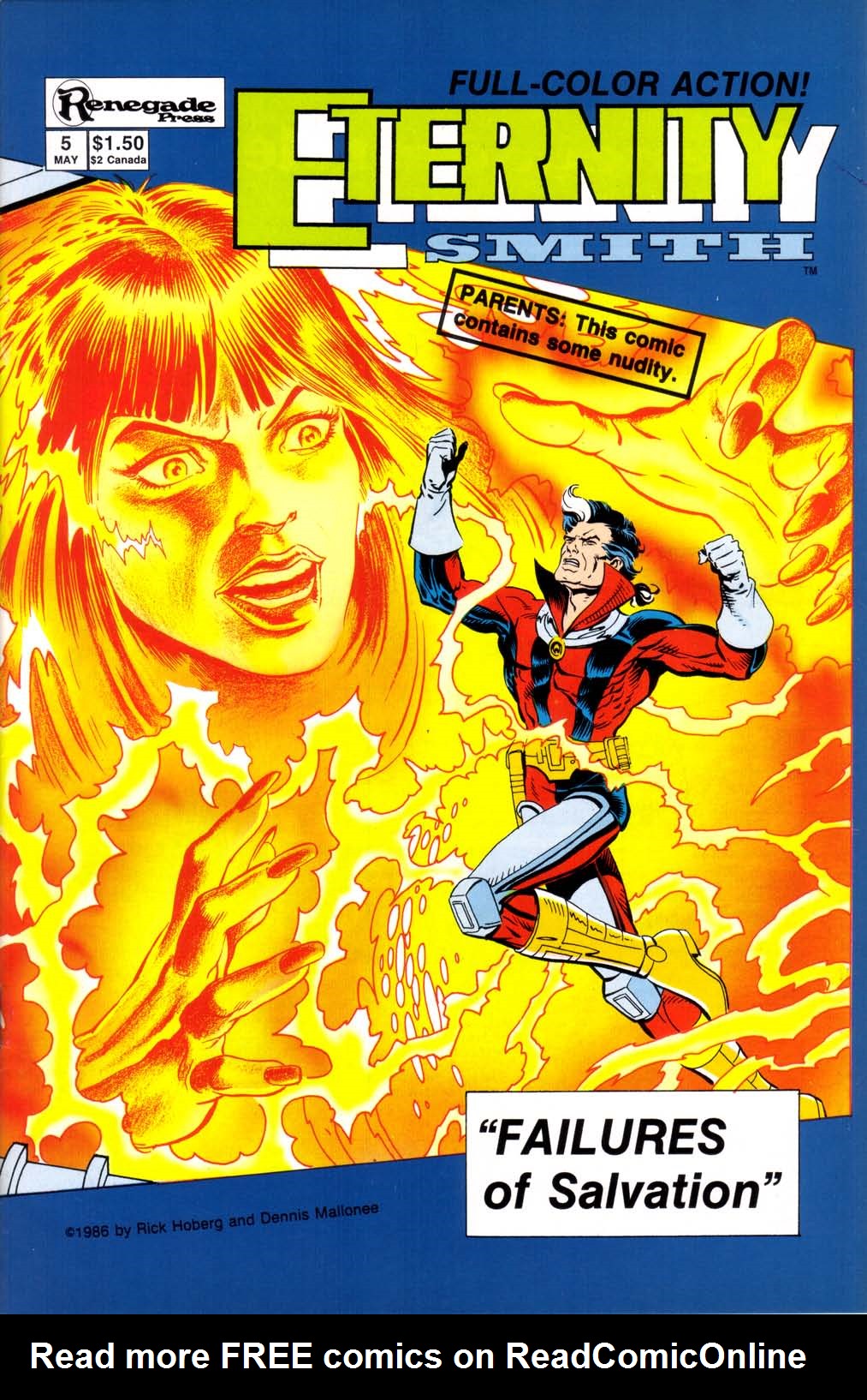 Read online Eternity Smith comic -  Issue #5 - 1