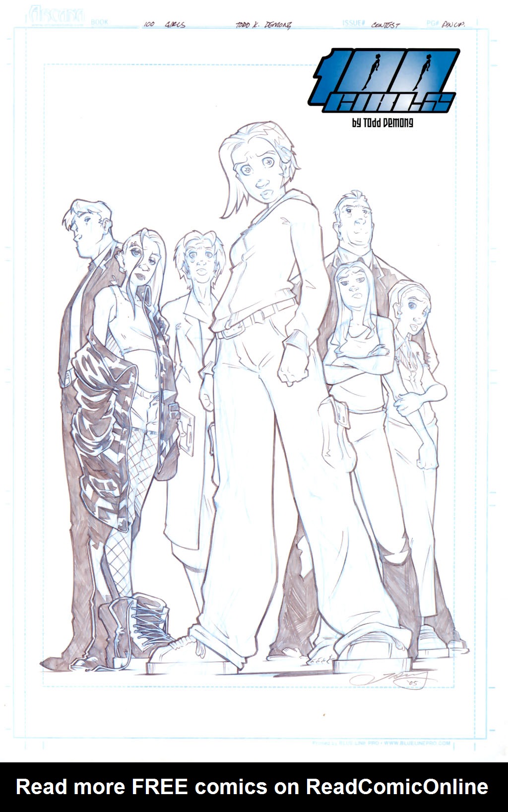 Read online 100 Girls comic -  Issue #6 - 27