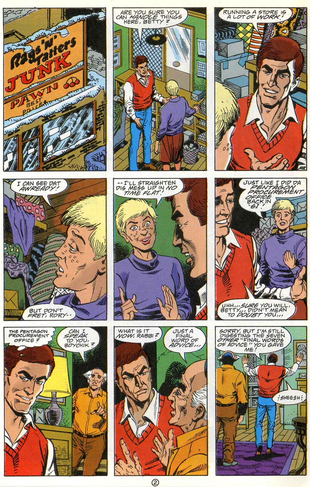 Read online Ragman (1991) comic -  Issue #7 - 3
