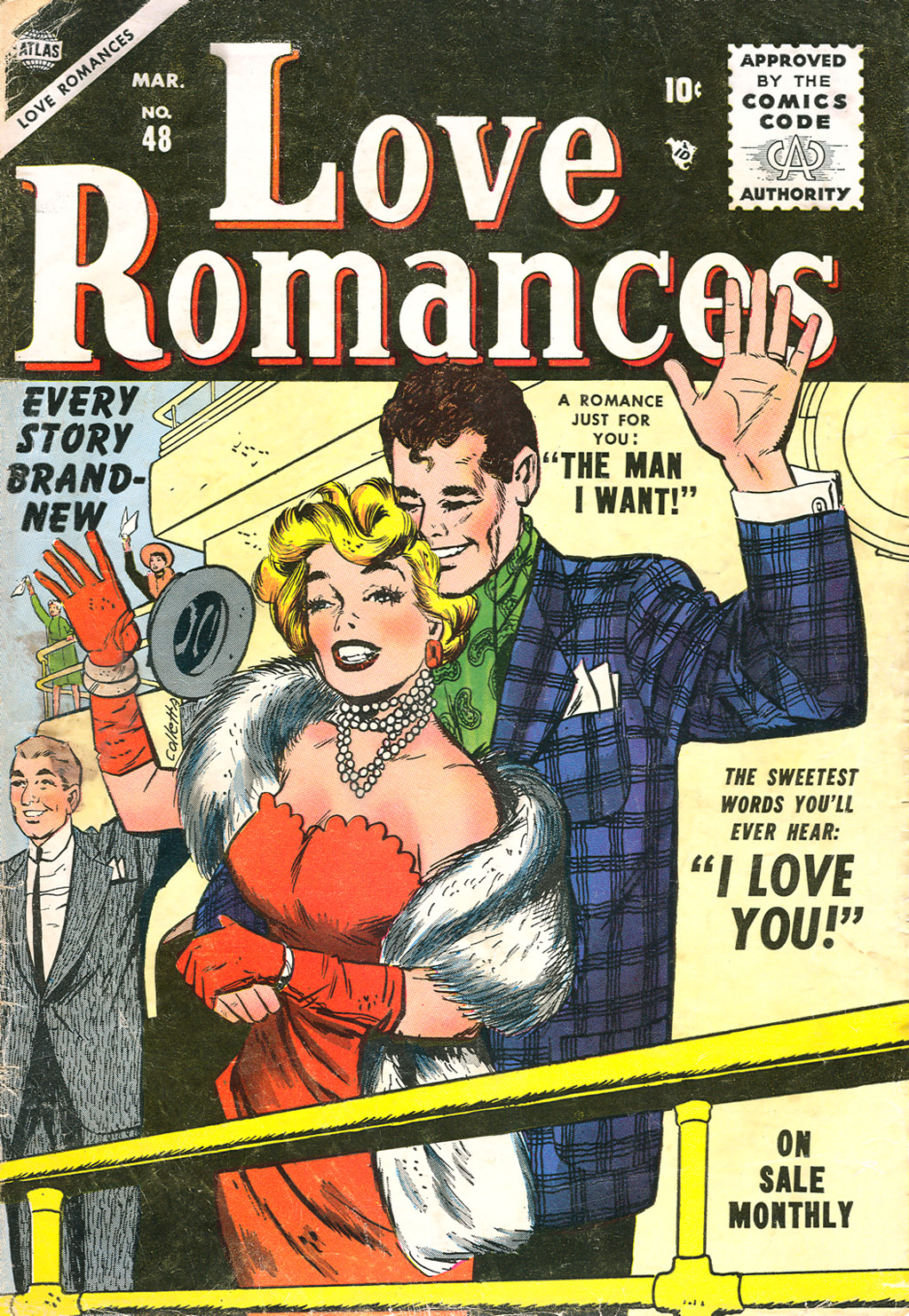 Read online Love Romances comic -  Issue #48 - 1