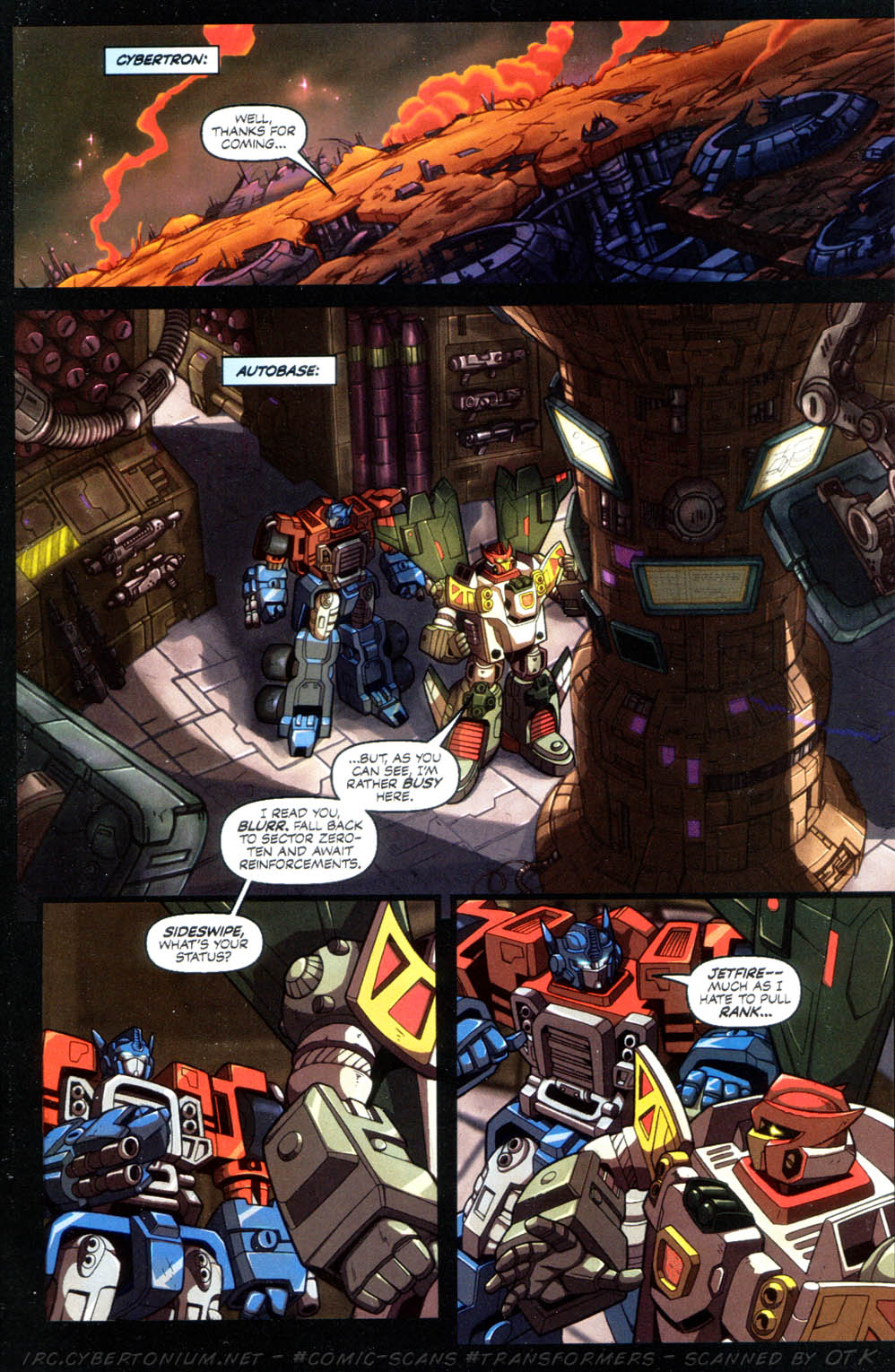 Read online Transformers Armada comic -  Issue #10 - 11