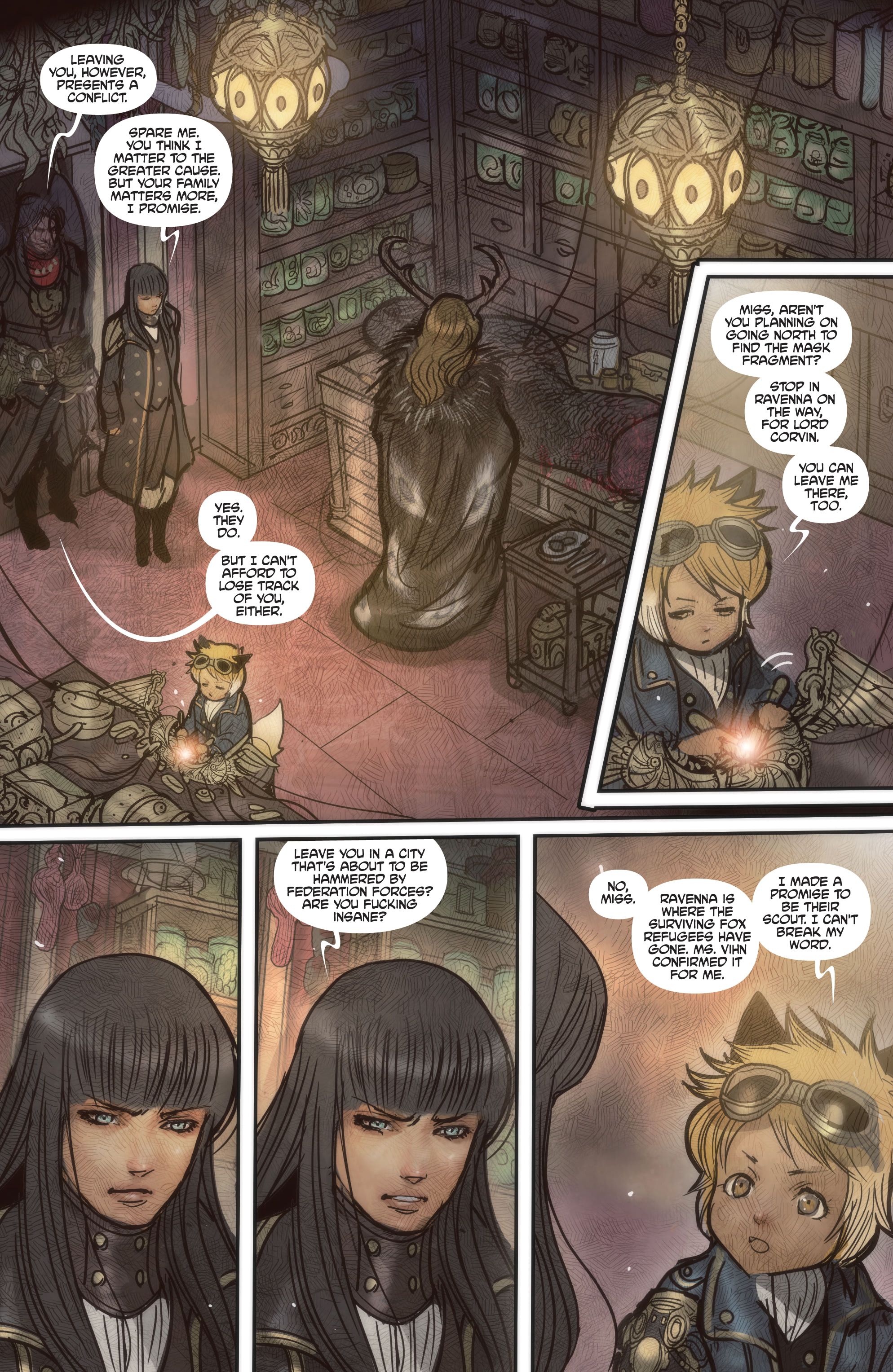 Read online Monstress comic -  Issue #25 - 19