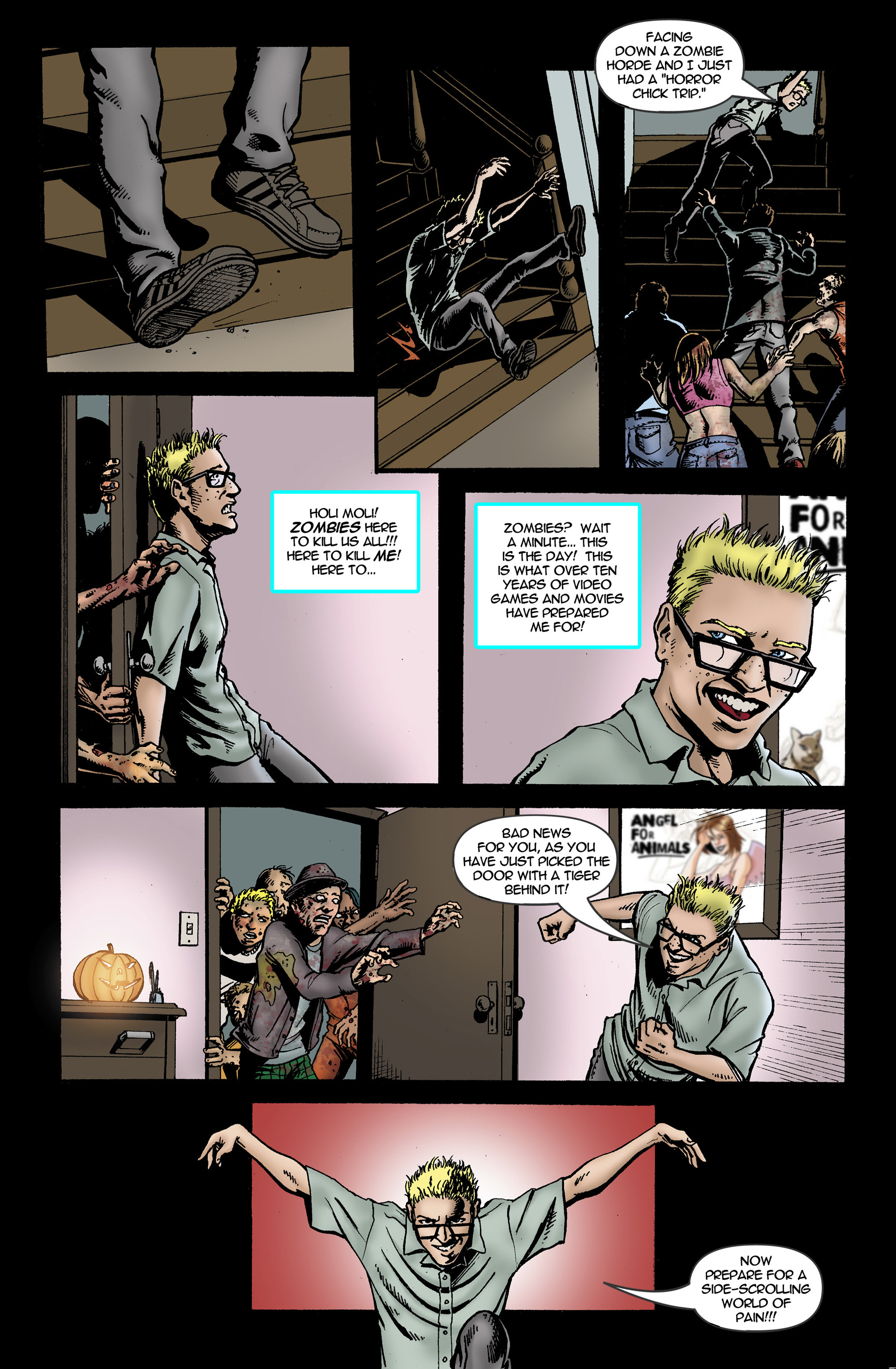 Read online Chaos Campus: Sorority Girls Vs. Zombies comic -  Issue #15 - 6