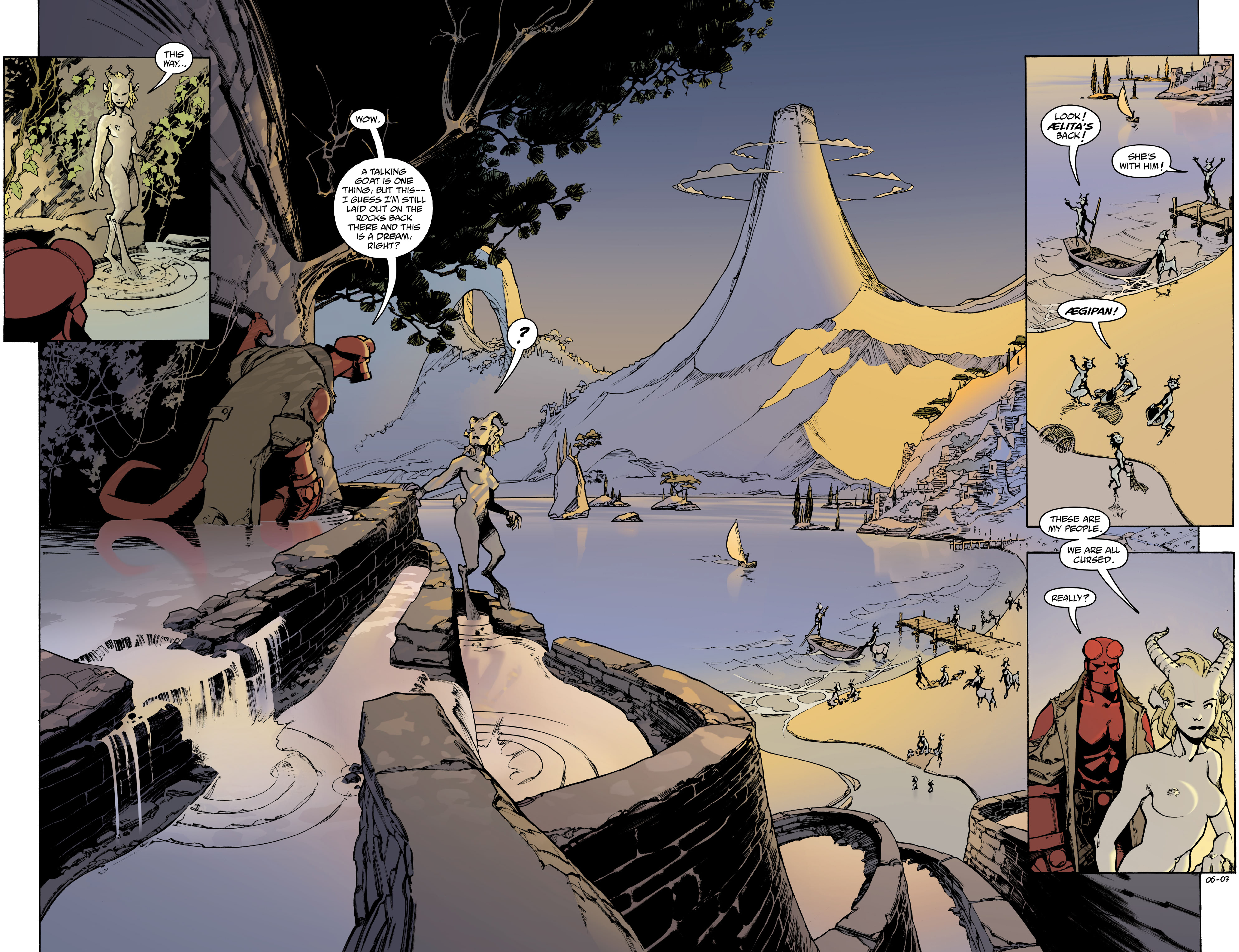 Read online Hellboy and the B.P.R.D.: Night of the Cyclops comic -  Issue # Full - 8