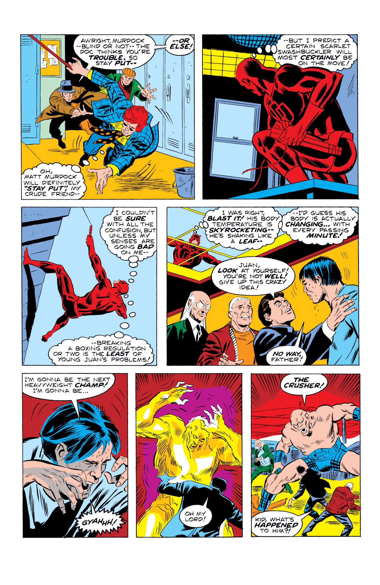 Read online Marvel Masterworks: Daredevil comic -  Issue # TPB 11 - 45